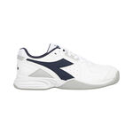 Diadora Tennis shoes Diadora S.Challenge 6 SL Carpet Shoe Kids-White,Blue
