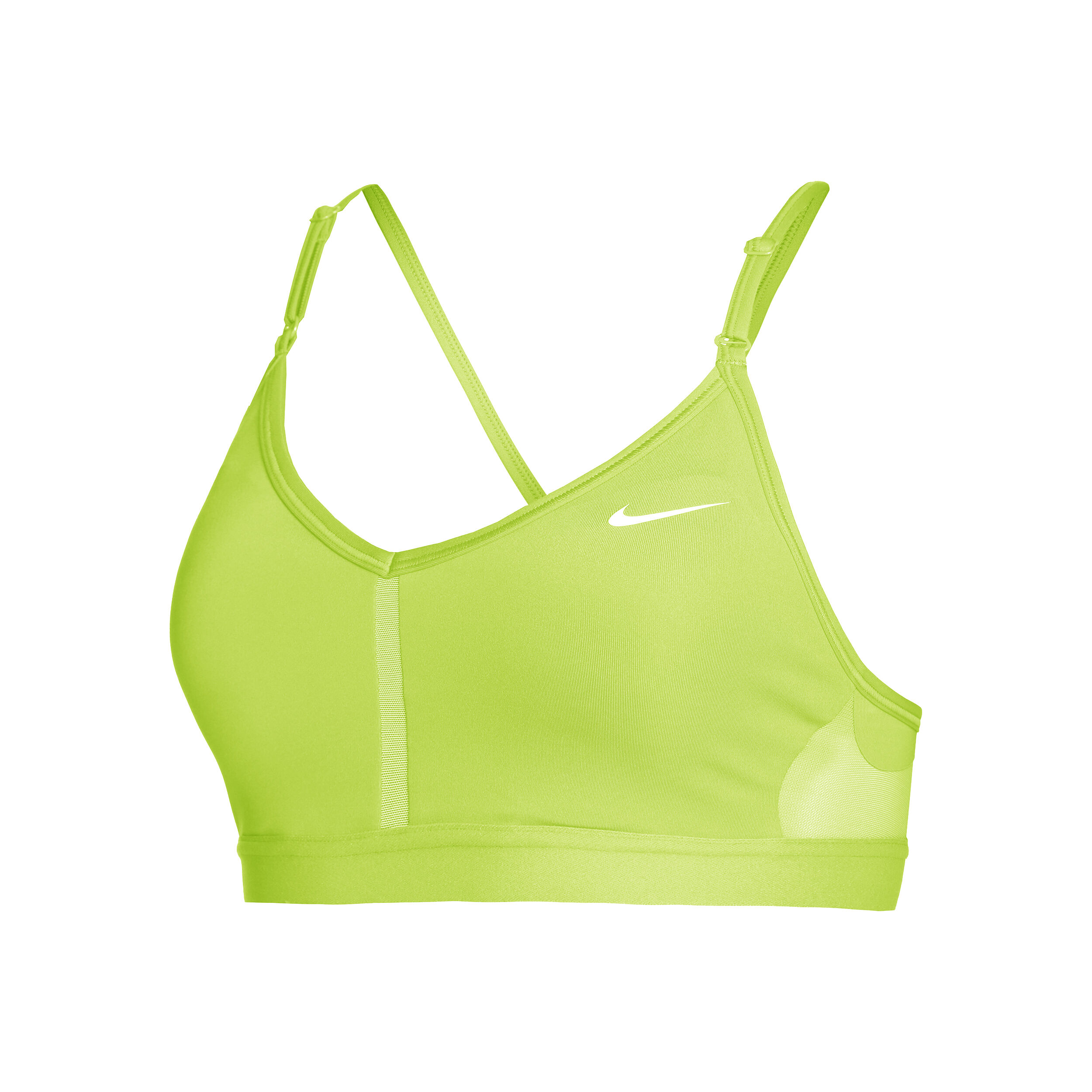 Neon green sports bra nike online
