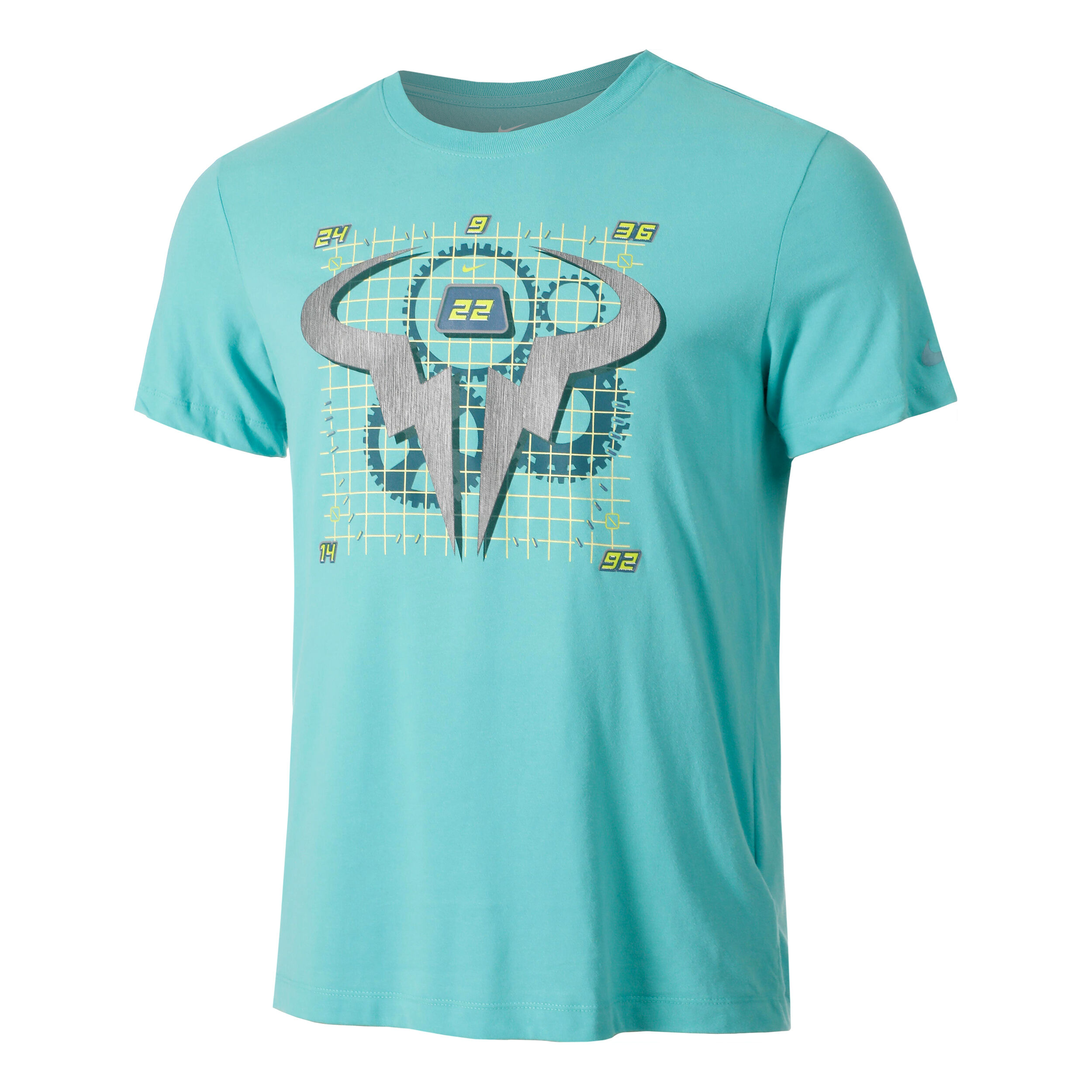 Turquoise nike t shirt on sale