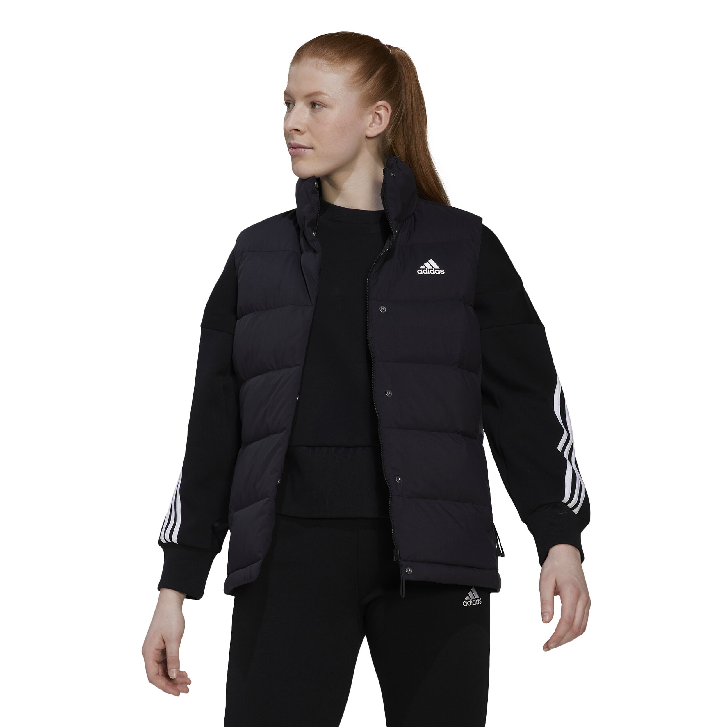 Helonic Vest Women Black