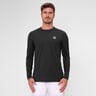 Crew Roundneck Long Sleeve Men-Black