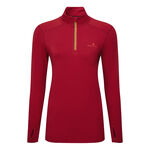 Ronhill Clothing Ronhill Core Thermal 1/2 Zip Running Shirt Women-Red