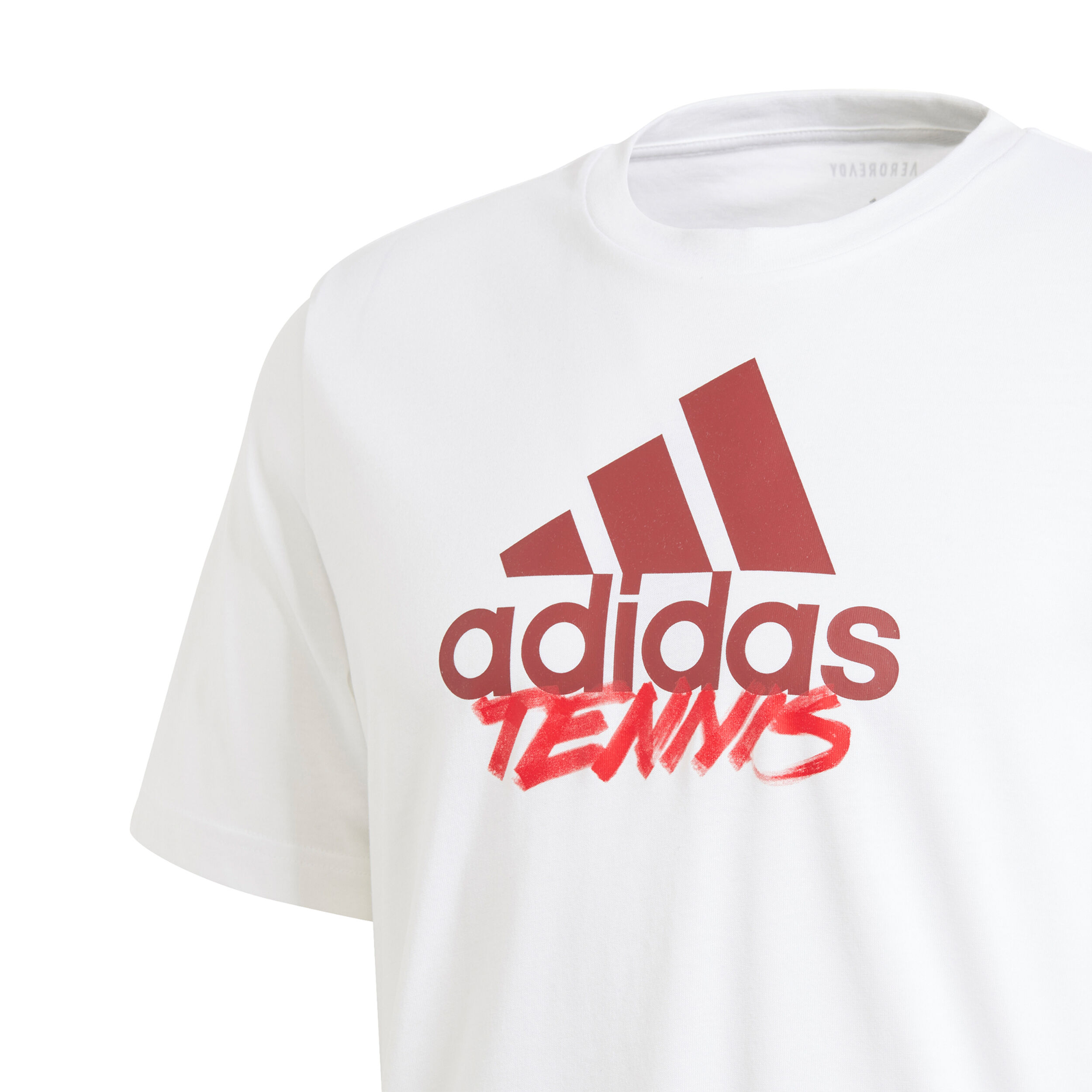white and red adidas shirt men's