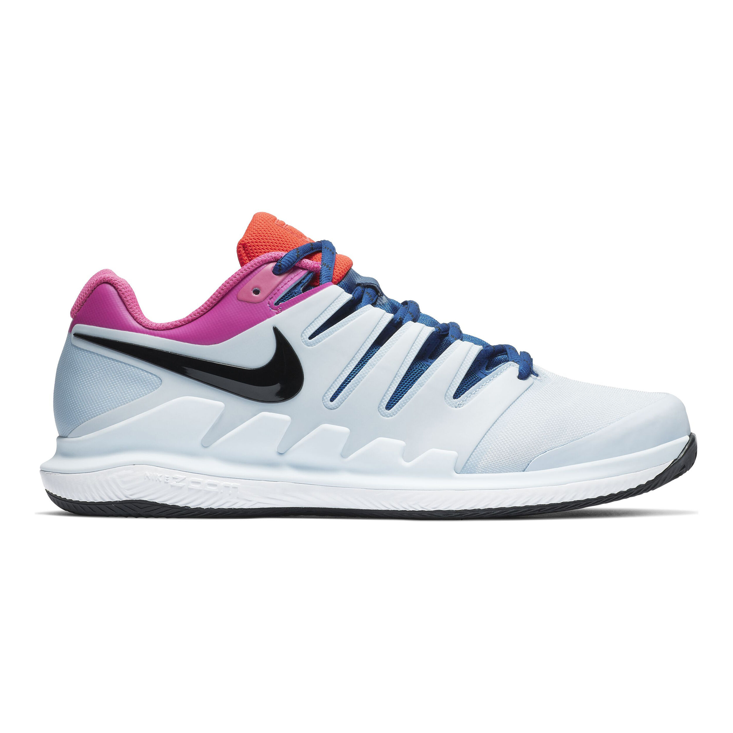 Air Zoom Vapor X Clay Court Shoe Men Light Blue Black