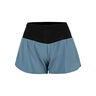 Multi Pocket Running Shorts Women-Petrol