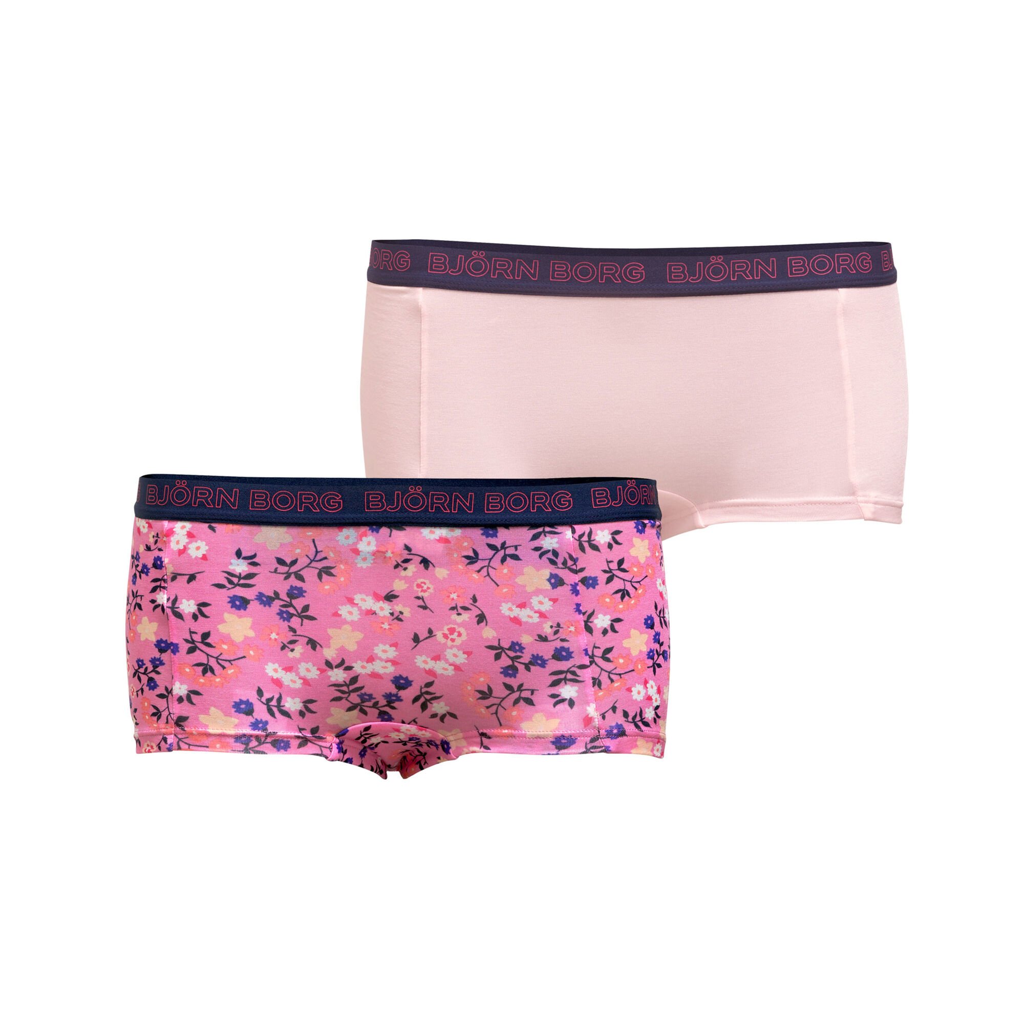 buy Björn Borg Meadow Mini Shorts 2 Pack Women Pink, Pink online | Tennis-Point
