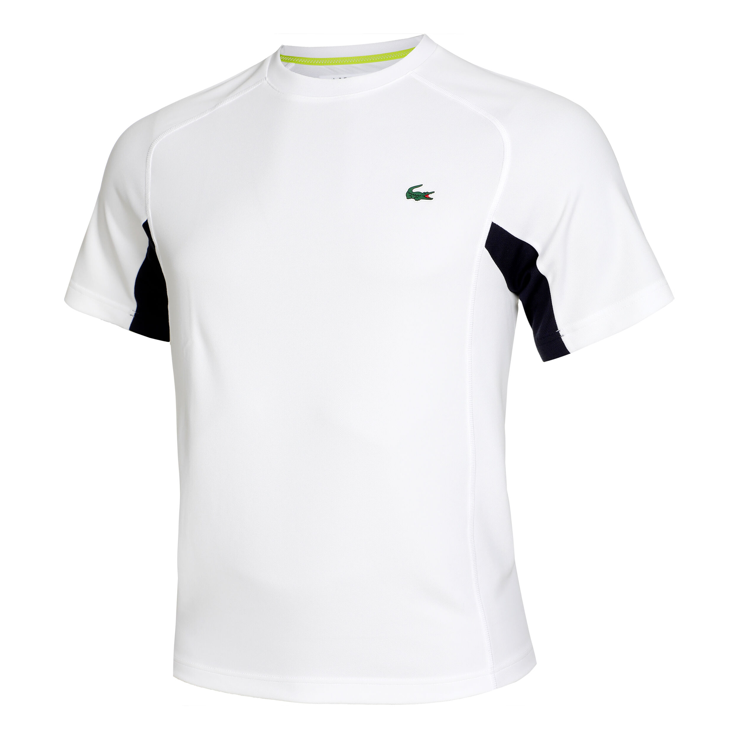 Tee shirt deals lacoste blanc