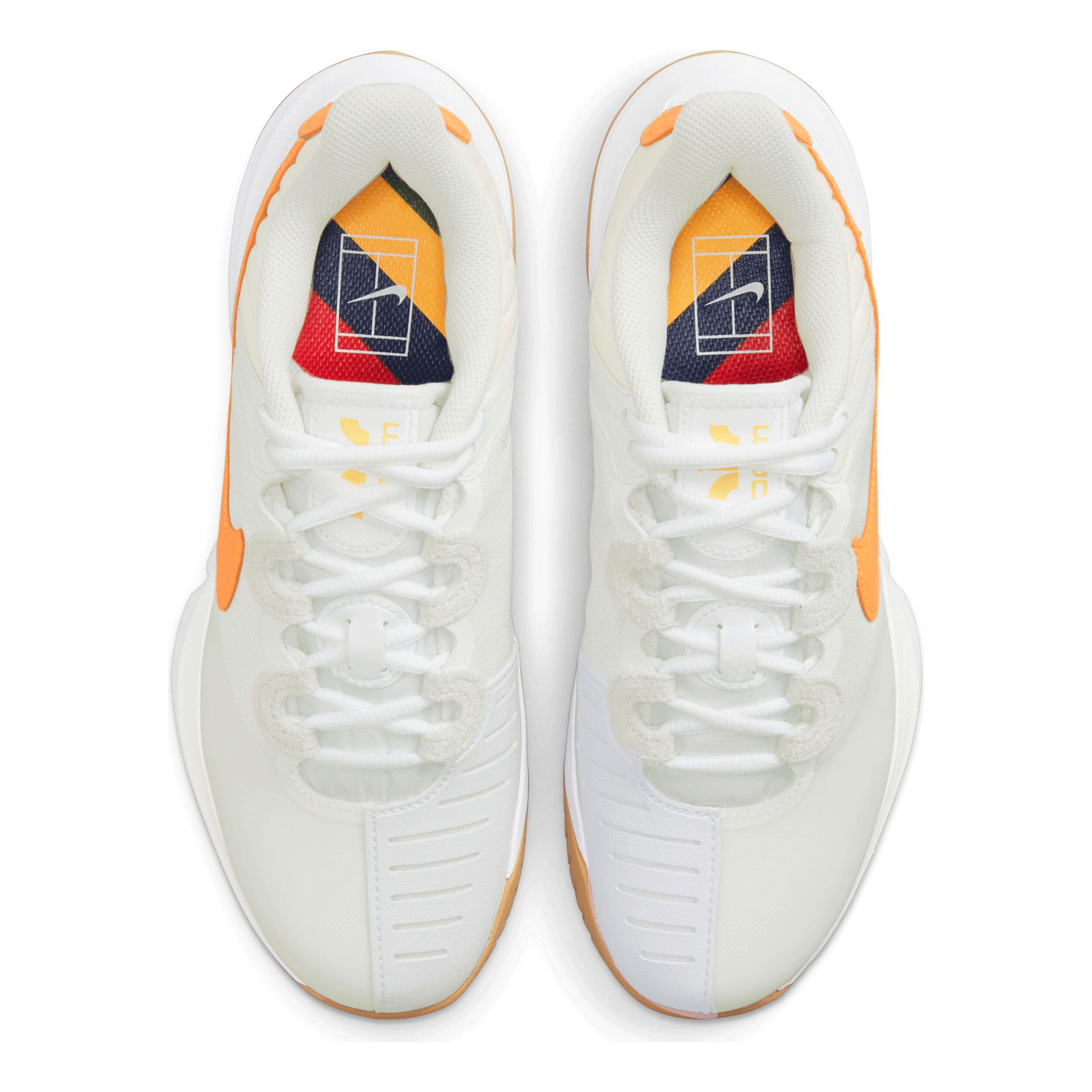 nike zoom white and gold
