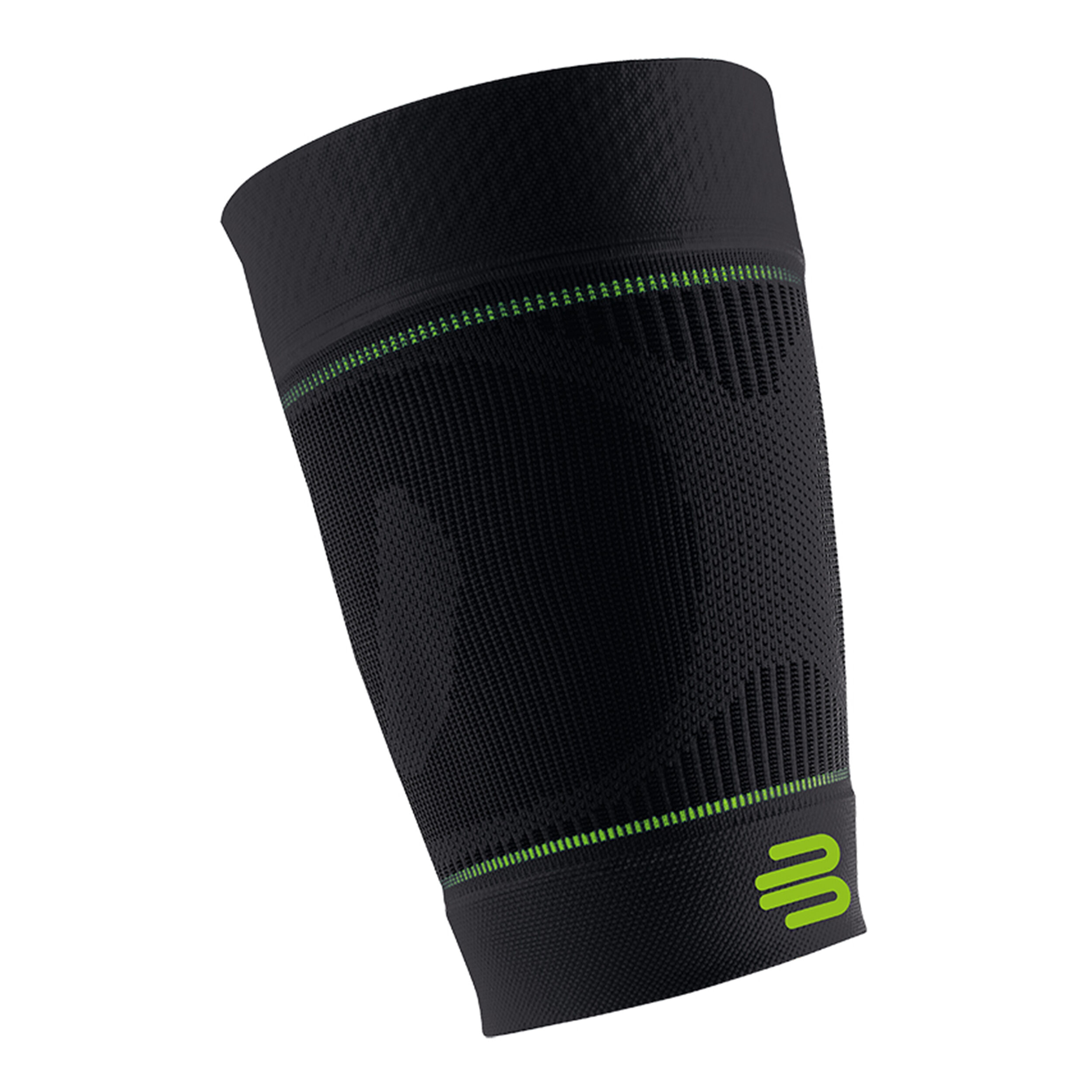 Sports Compression Upper Leg (long) Sleeve - Black