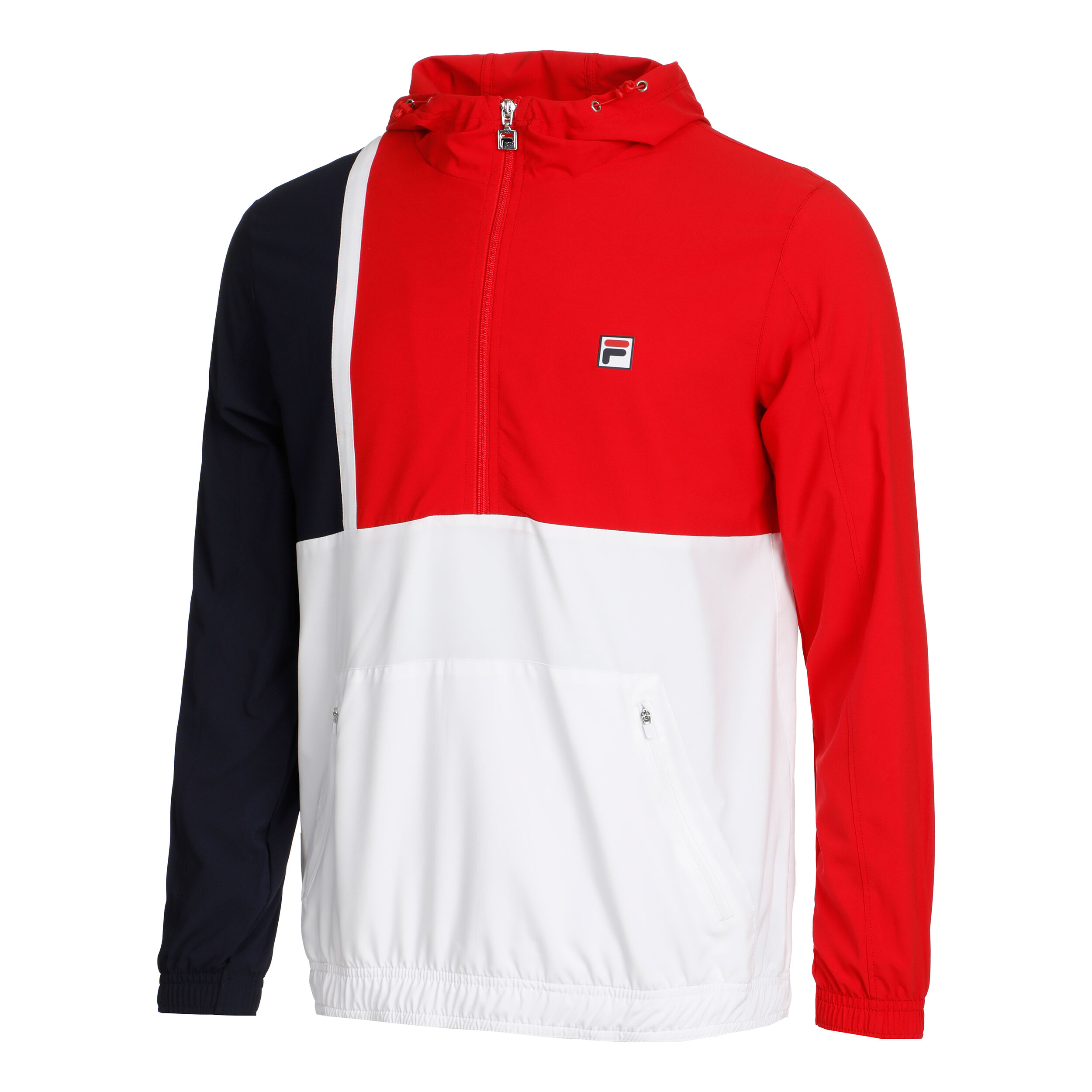 Red white and blue fila windbreaker clearance