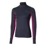 Mizuno Clothing Mizuno Active Warmalite Half Zip Running Shirt Women-Blue