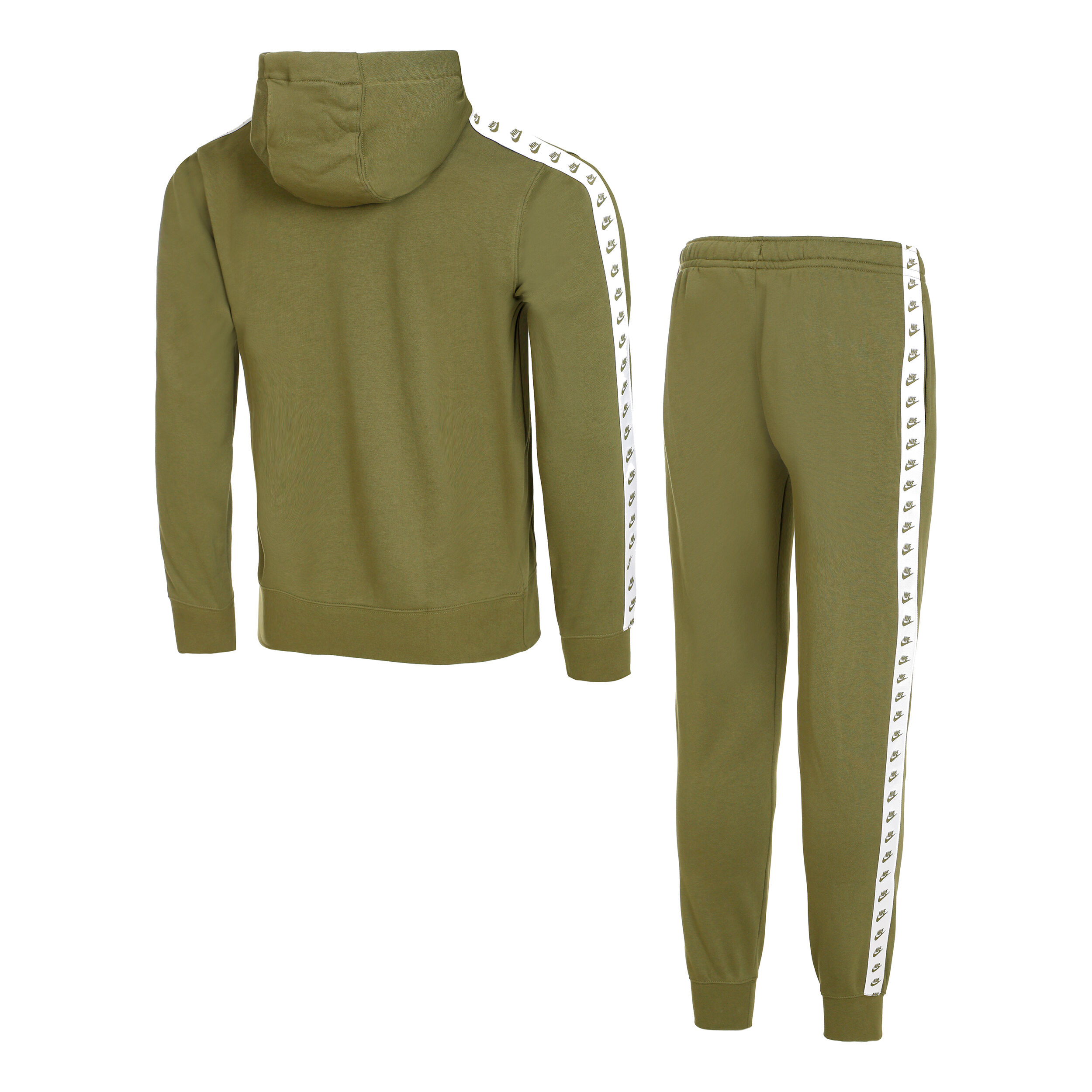 Mens nike olive tracksuit hot sale