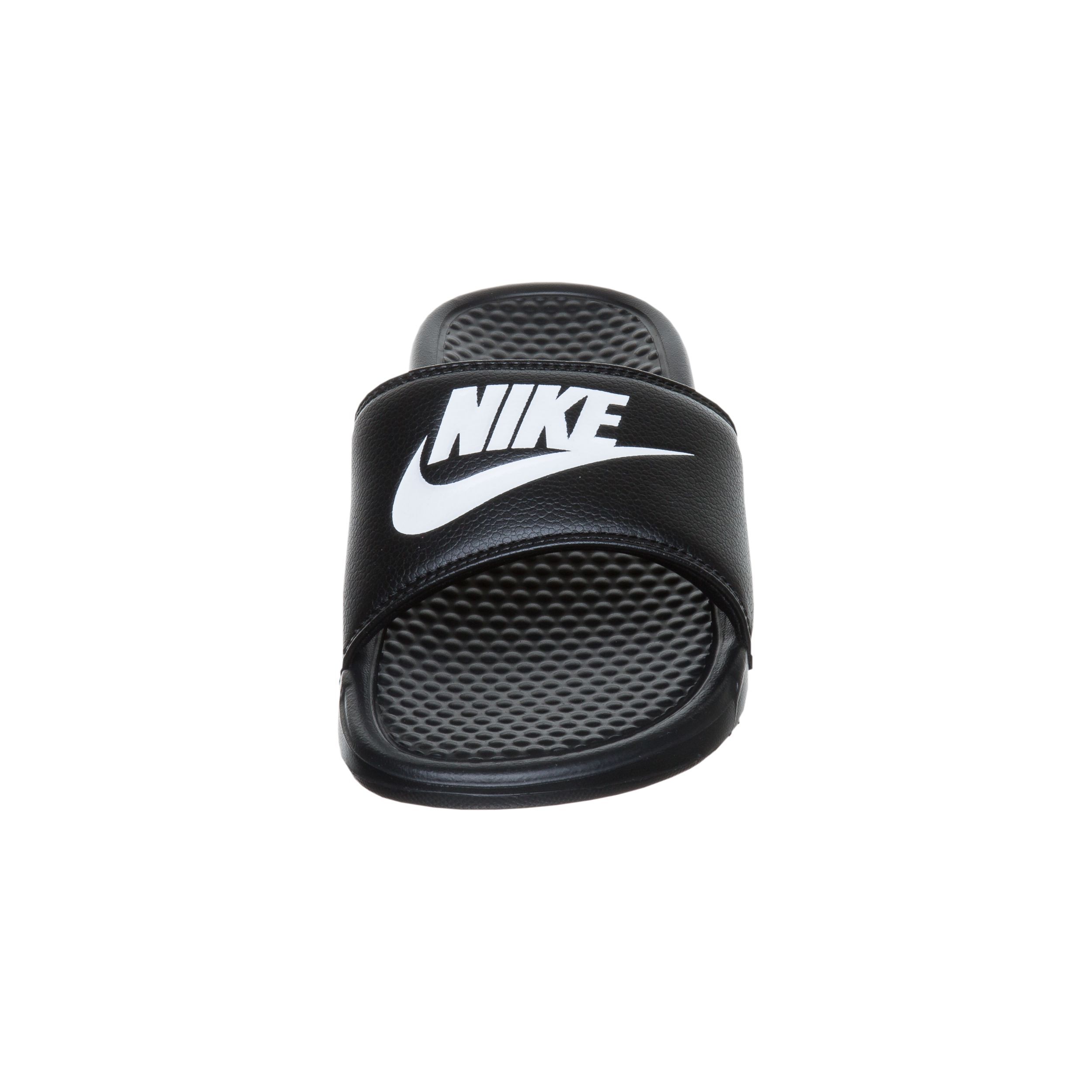 Benassi Just Do It Slippers Men Black White