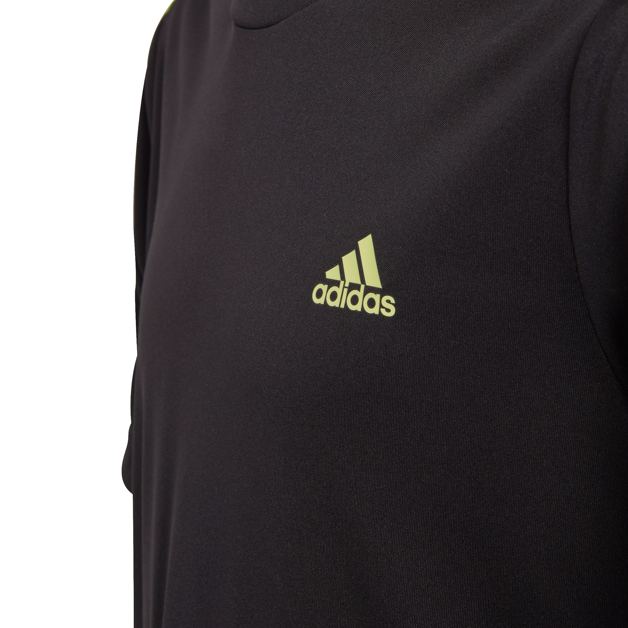 Black and yellow hotsell adidas t shirt