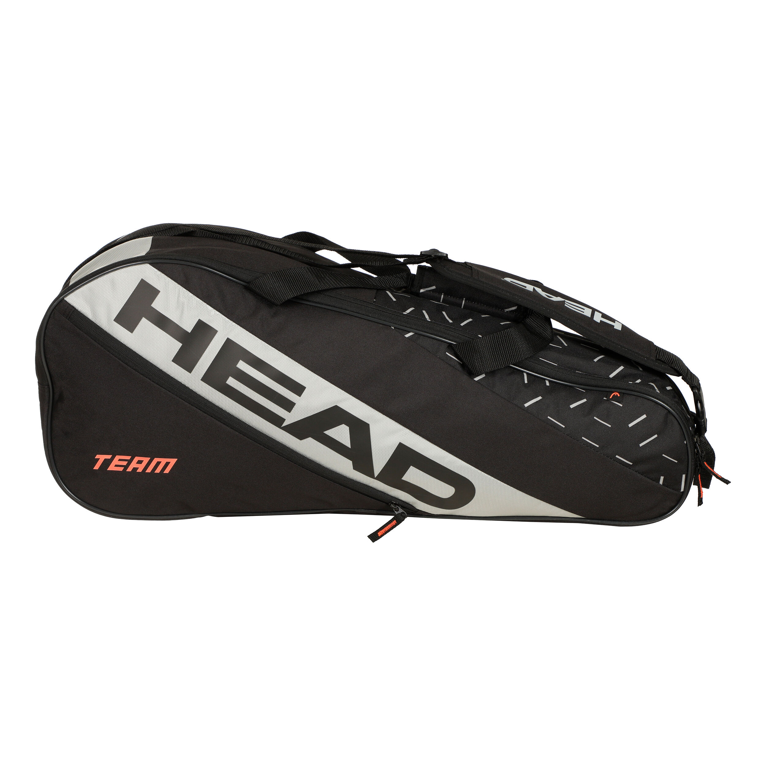 HEAD Team Racquet Bag M Racket Bag 6 Pack-Green,Black | Tennis-Point
