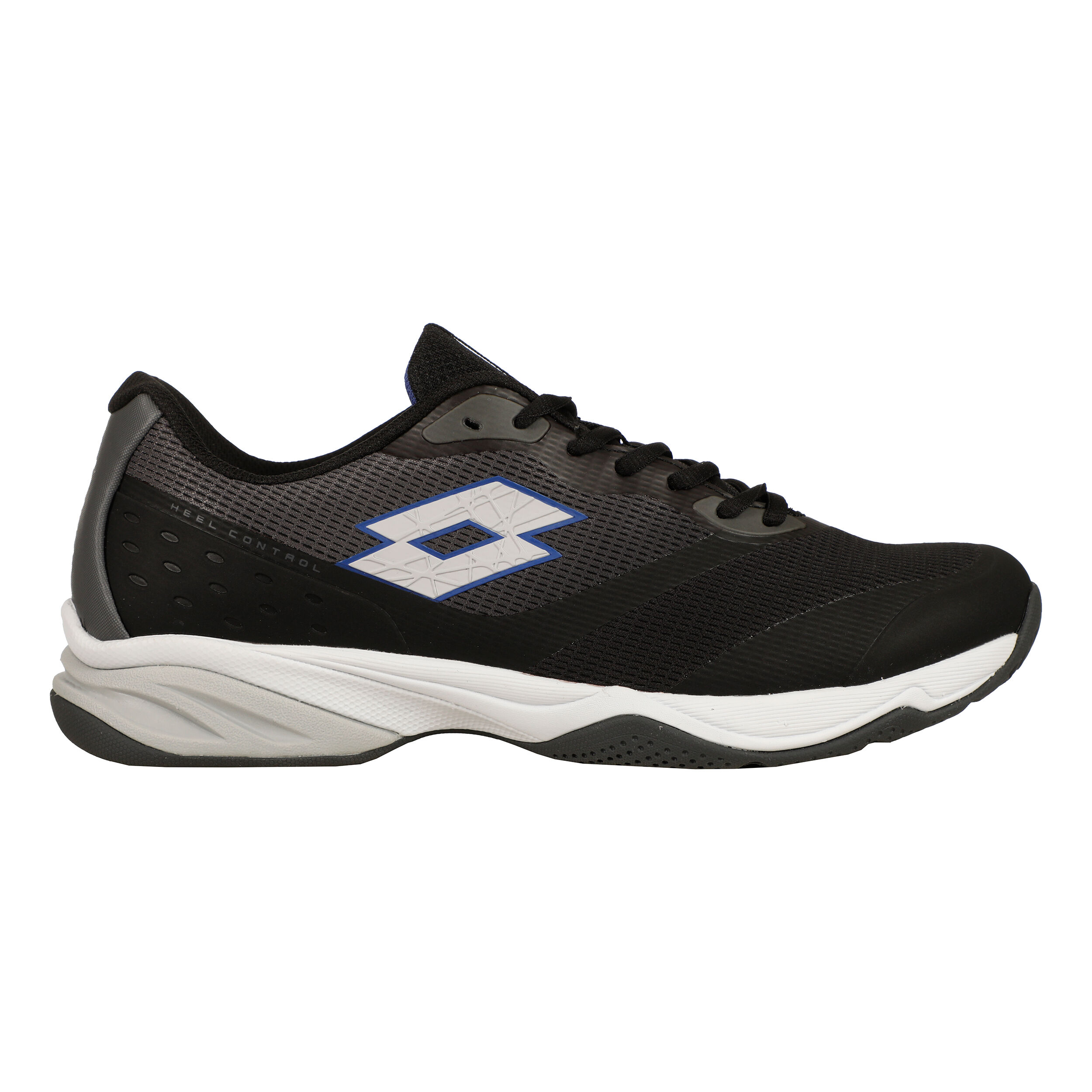 Buy Lotto Mirage 400 All Court Shoe Men Black Grey online Tennis Point COM
