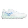 Wave Enforce Court Clay Court Shoe Women-White,Mint
