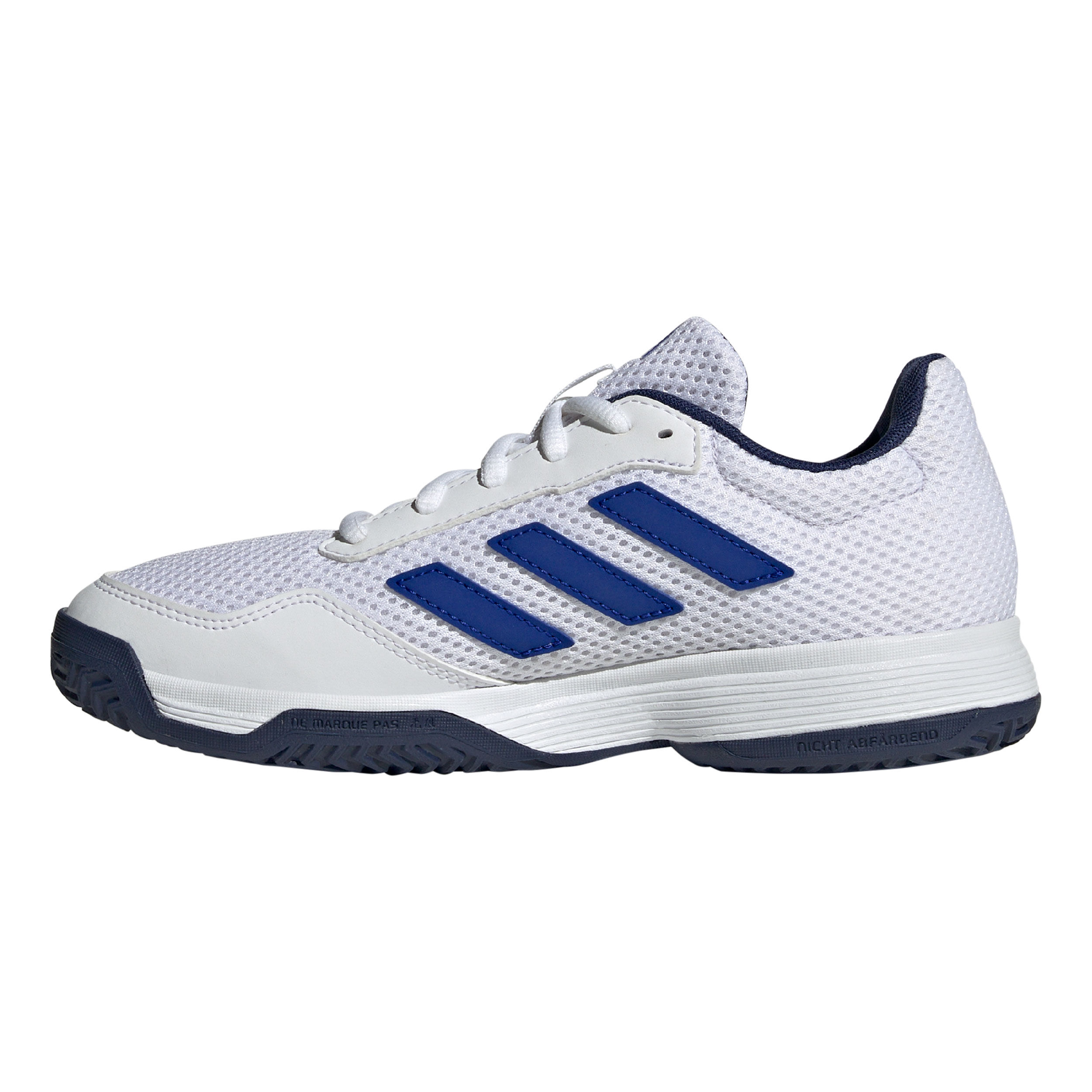 Women's adizero attack tennis shoes  white/silver top