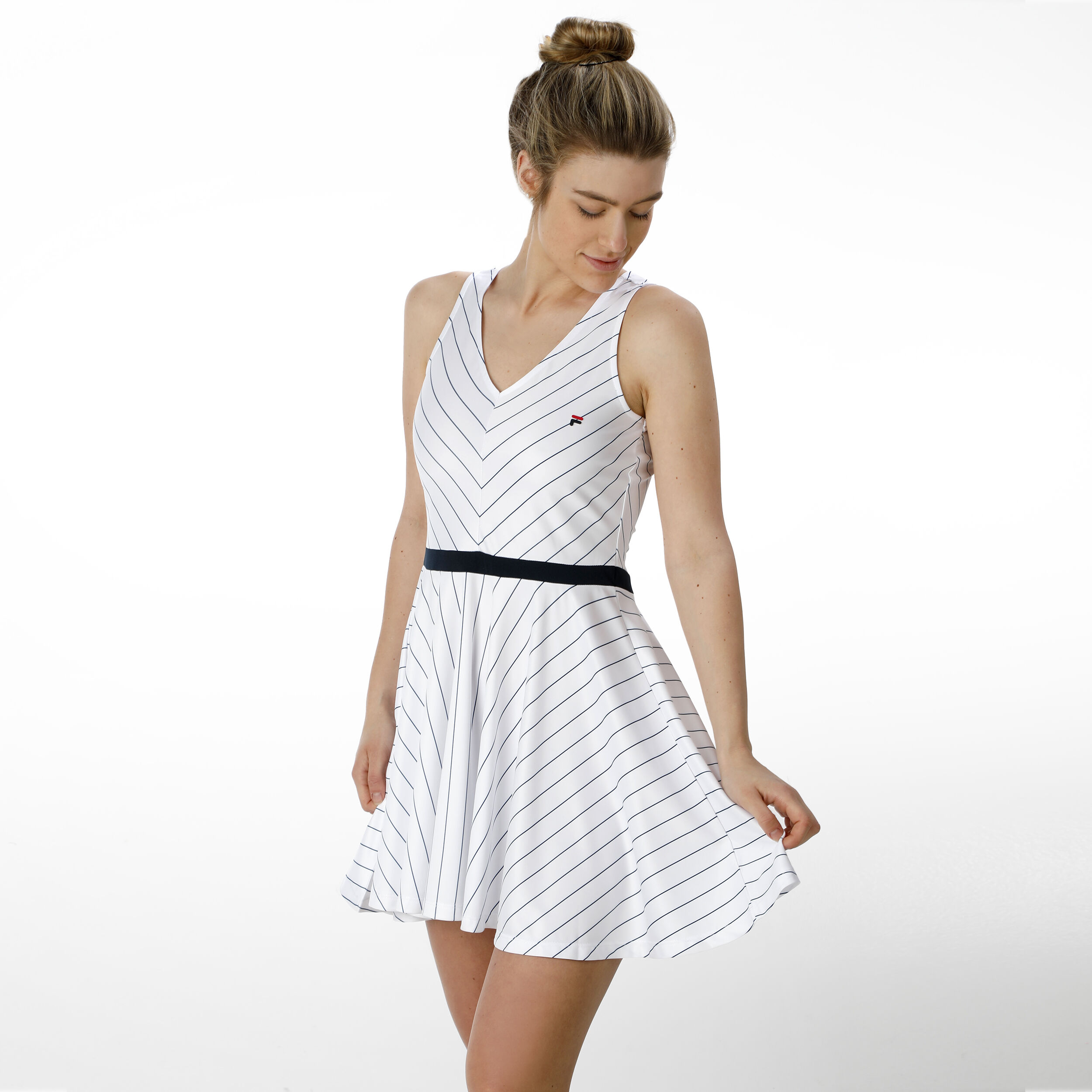 Buy Fila Lottie Dress Women White Dark Blue online Tennis Point COM