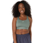 ASICS Clothing ASICS Road Compression Sports Bras Women-Blue,Blue