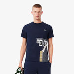 Lacoste Clothing Lacoste T-Shirt Men-Dark Blue