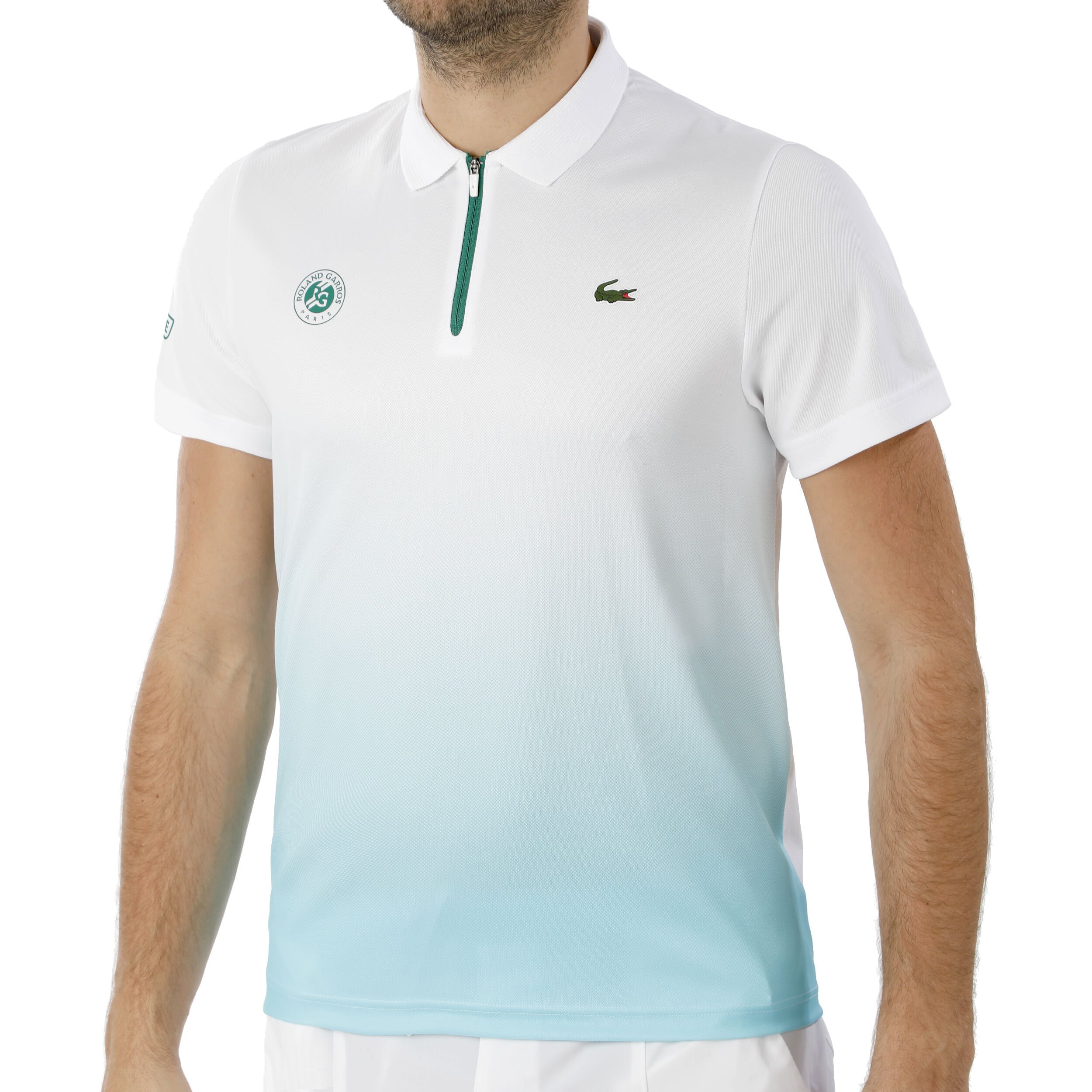 Polo bleu 2025 lacoste