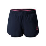 Quiet Please Clothing Quiet Please Point 2in1 Shorts Girls - dark blue, pink