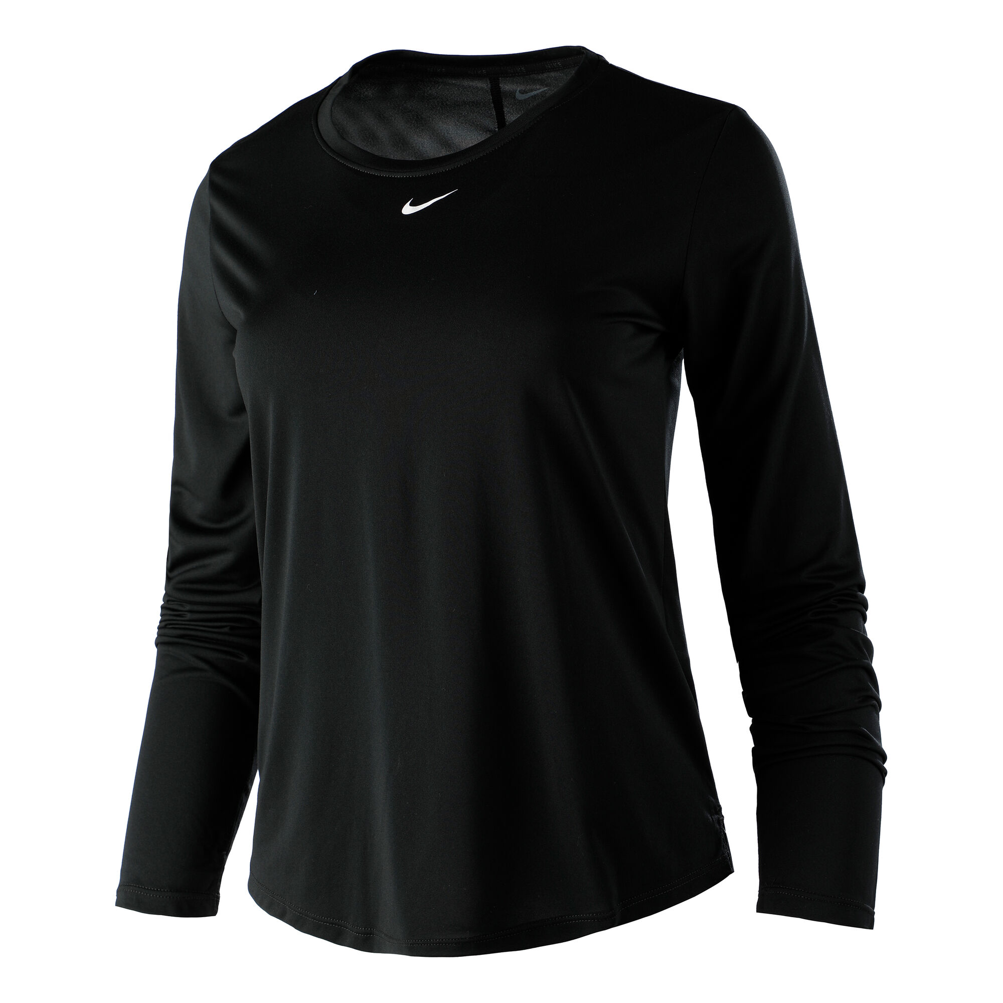 buy Nike Dri-Fit One Standard Fit Long Sleeve Women - Black, White ...