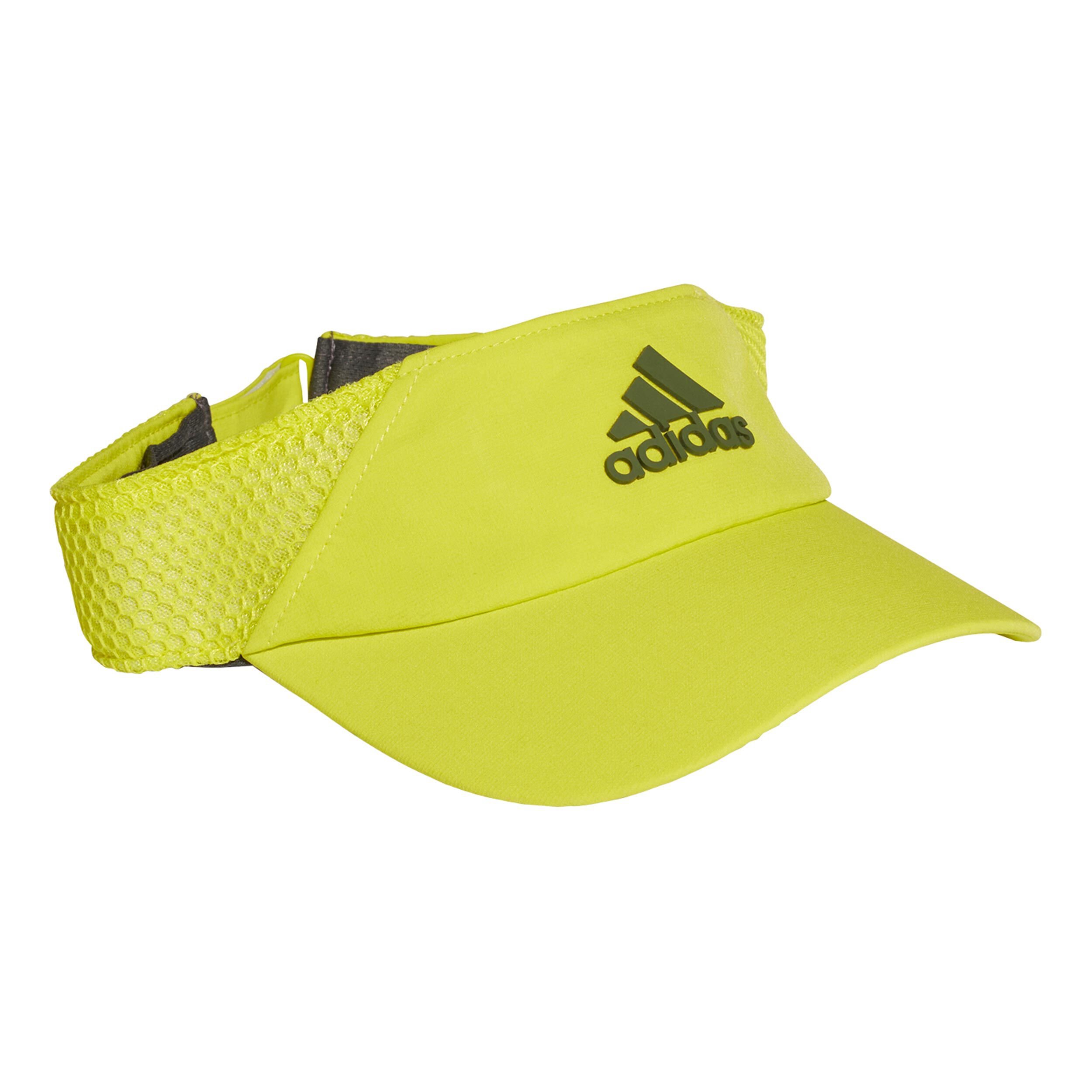 yellow adidas visor