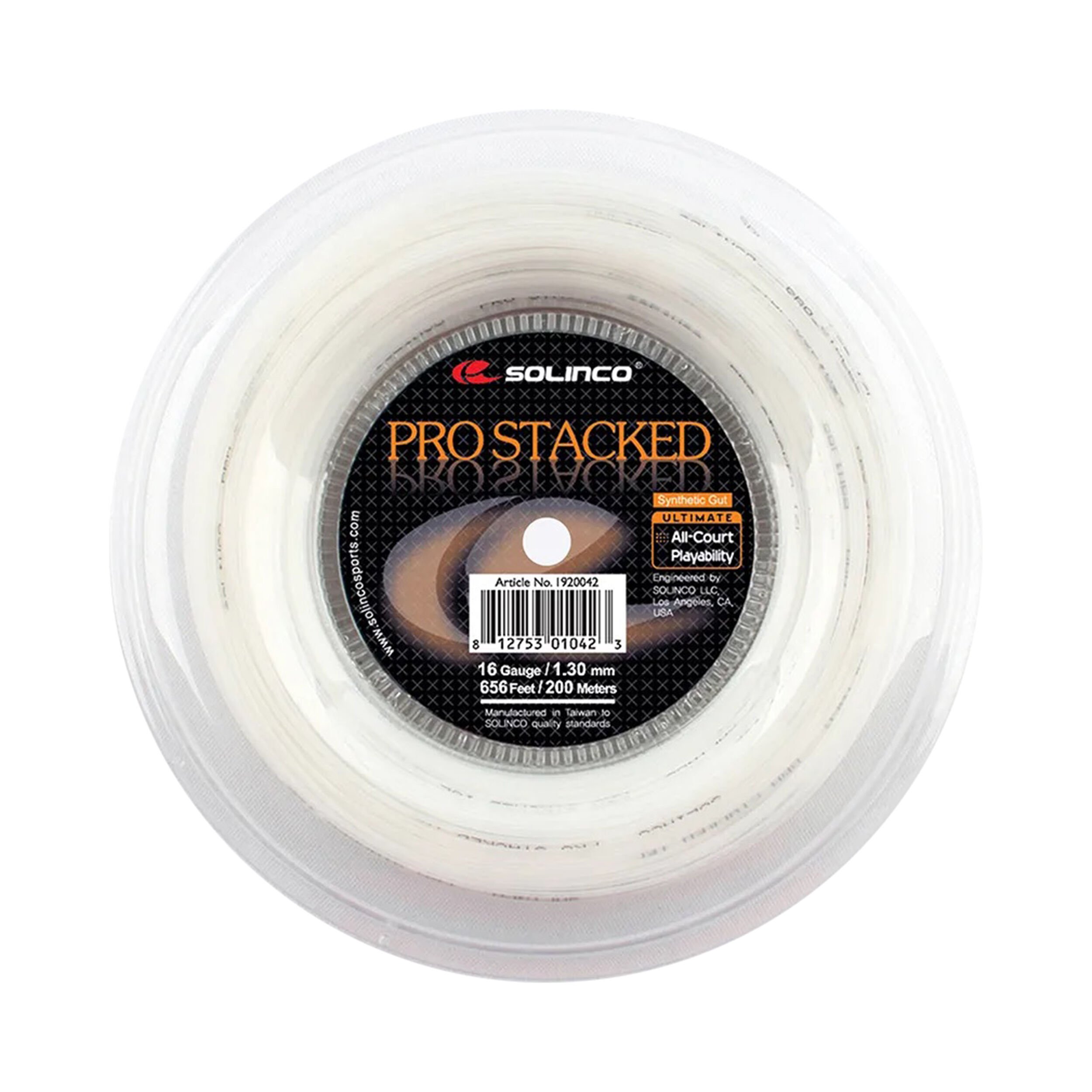 Buy Solinco Pro-Stacked String Reel 200m White online | Tennis