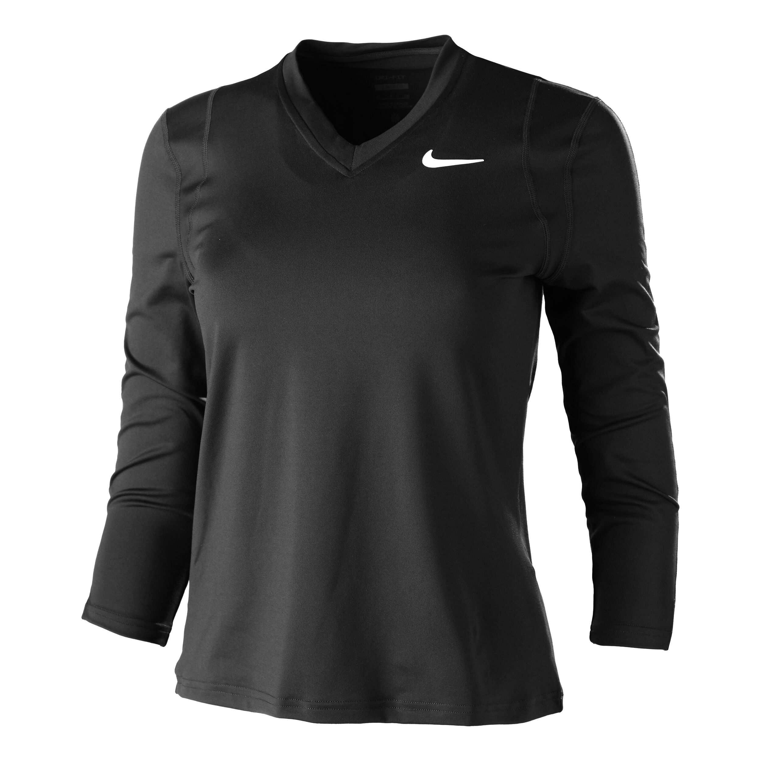 Nike victory long sleeve v neck ladies outlet