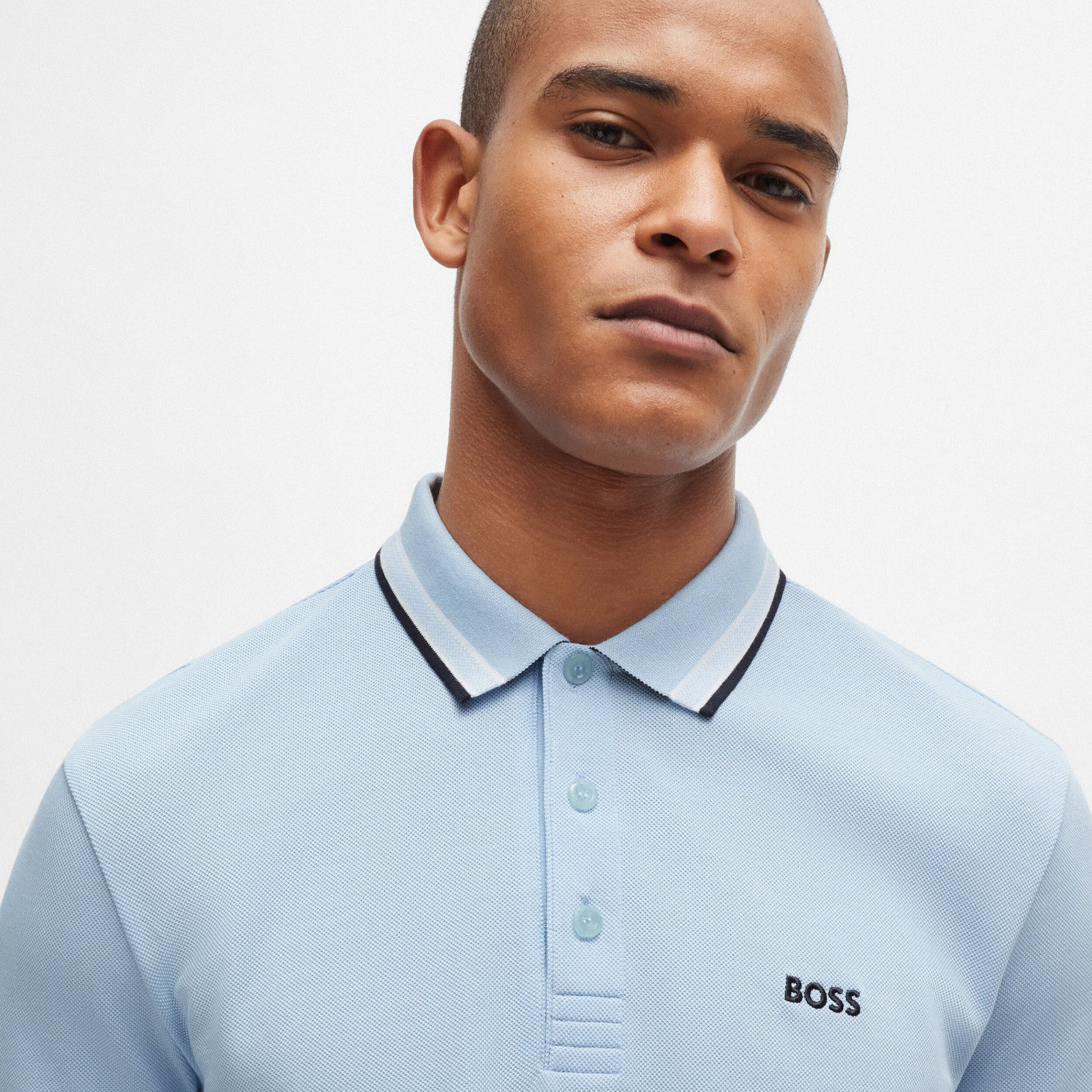 Buy BOSS Paddy Polo Men Light Blue online | Tennis Point COM
