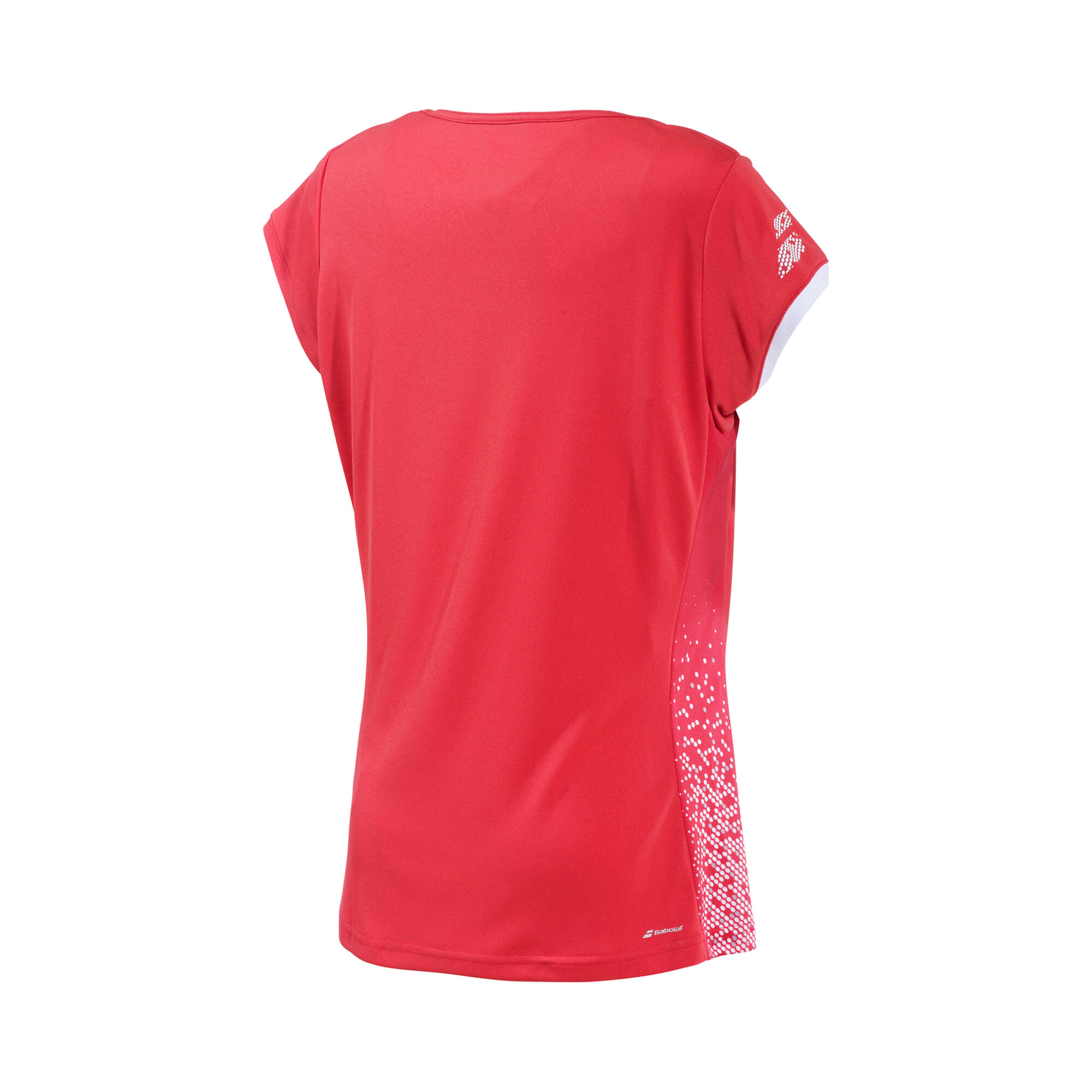 buy Babolat Performance Cap Sleeve T-Shirt Girls - Red, White online ...