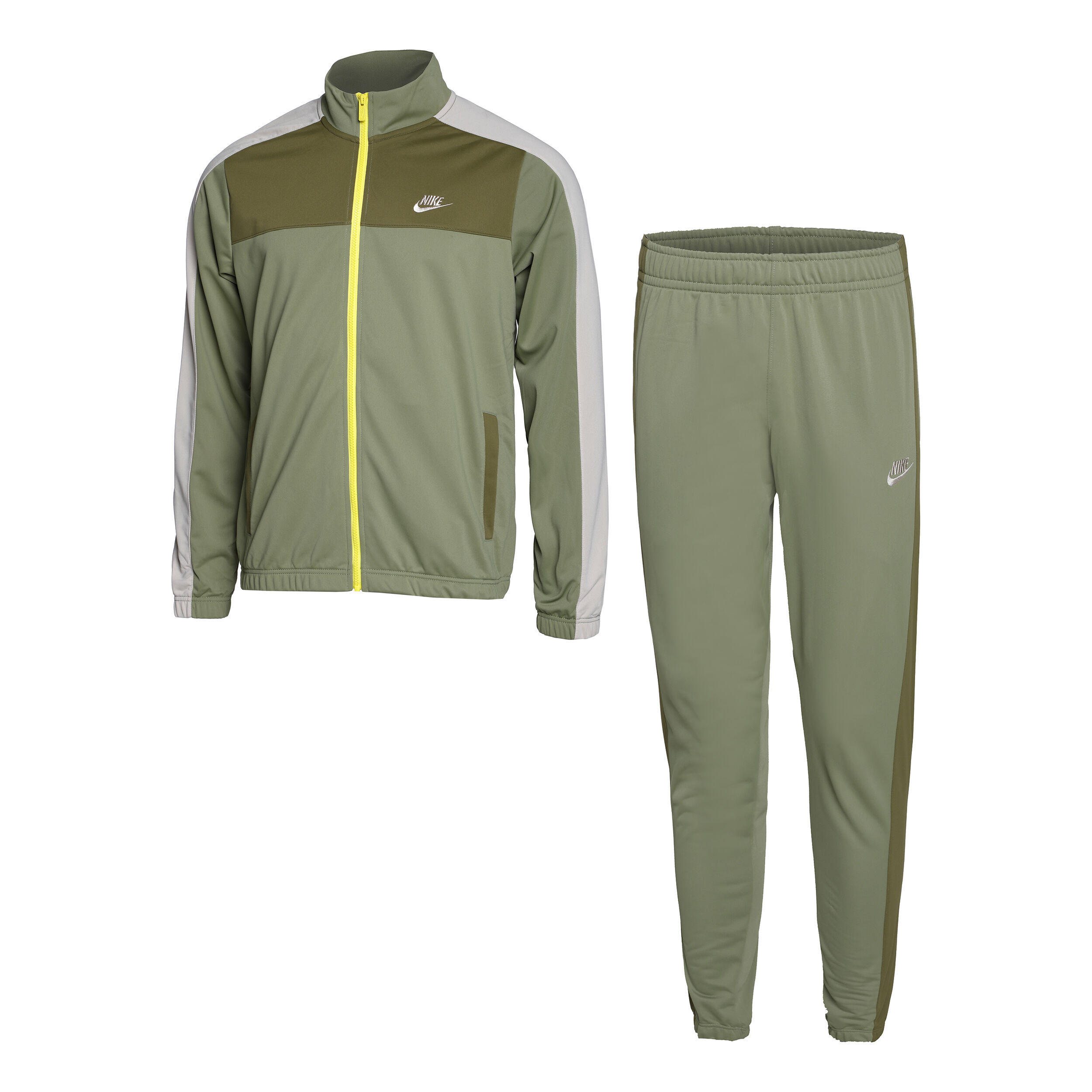 Nike tracksuit olive shop green