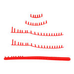 Wilson Racket accessories Wilson Clash Team Grommet Set-Black