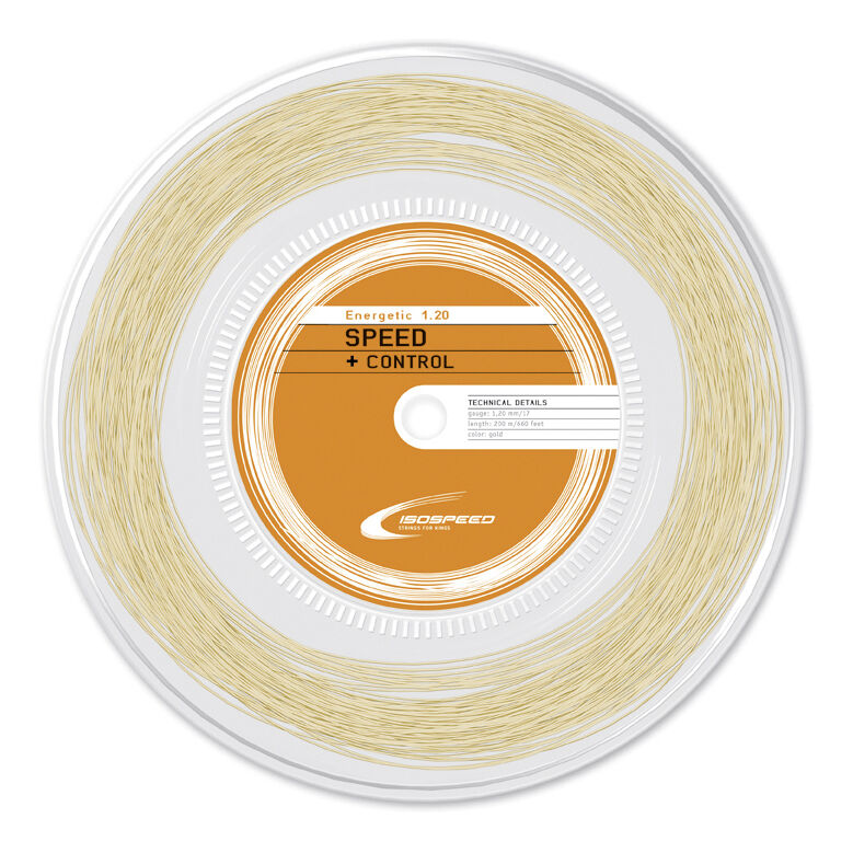Isospeed Energetic Gold 200 m 1,30 mm tennis Strings 