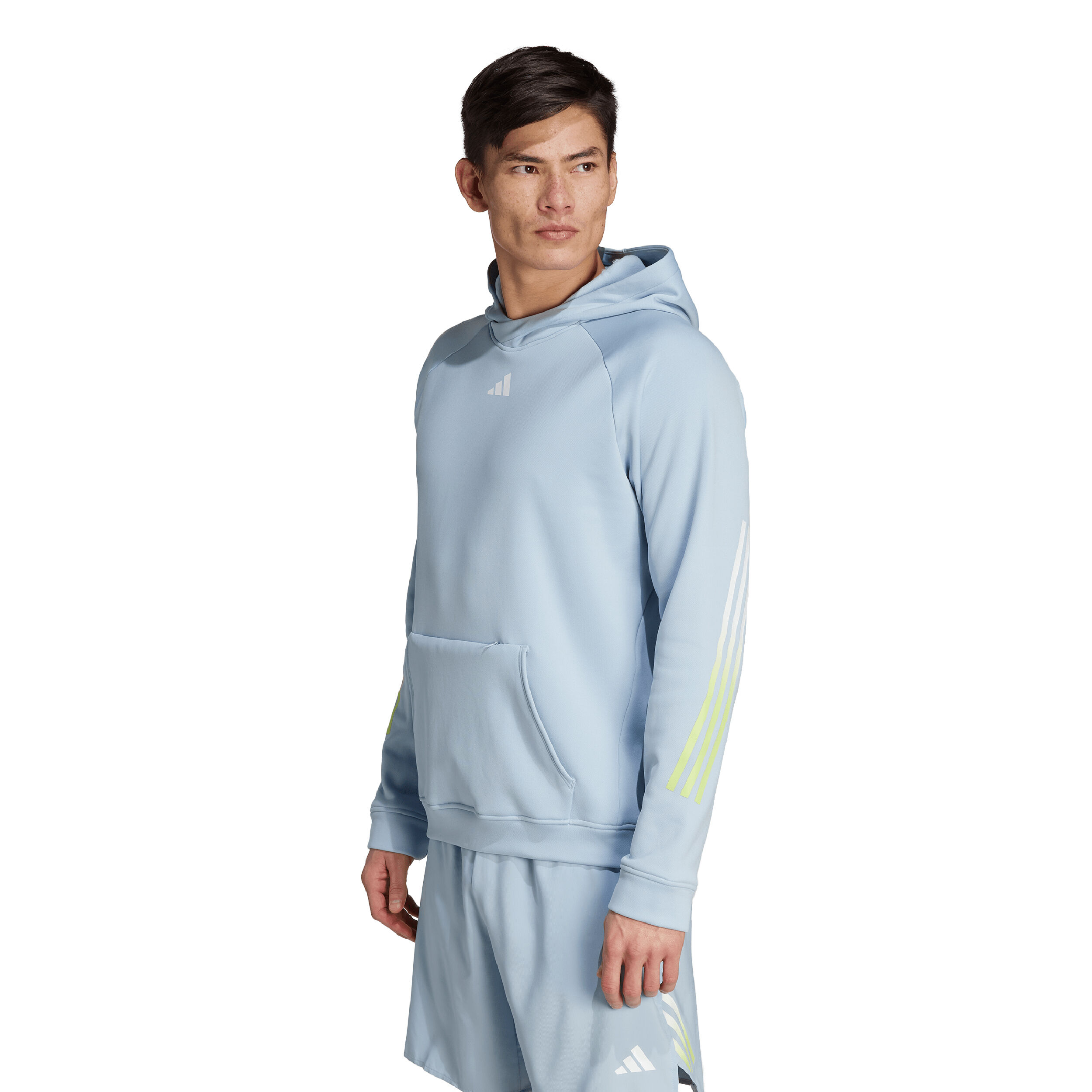 Adidas men's essentials pullover training hoodie sales