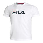 Fila Clothing Fila Logo T-Shirt Men-White,Dark Blue
