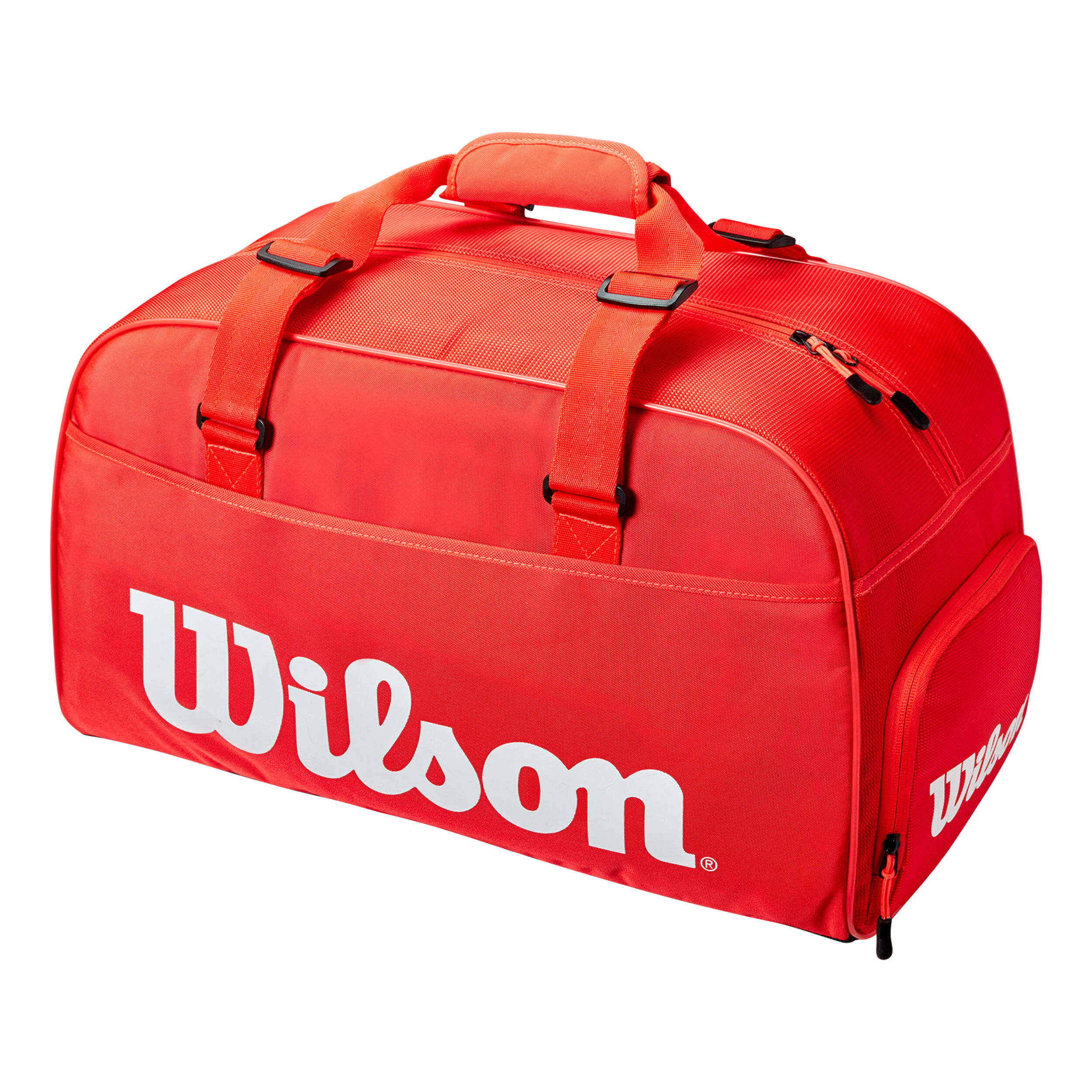Super Tour Small Duffle Sports Bag Red White