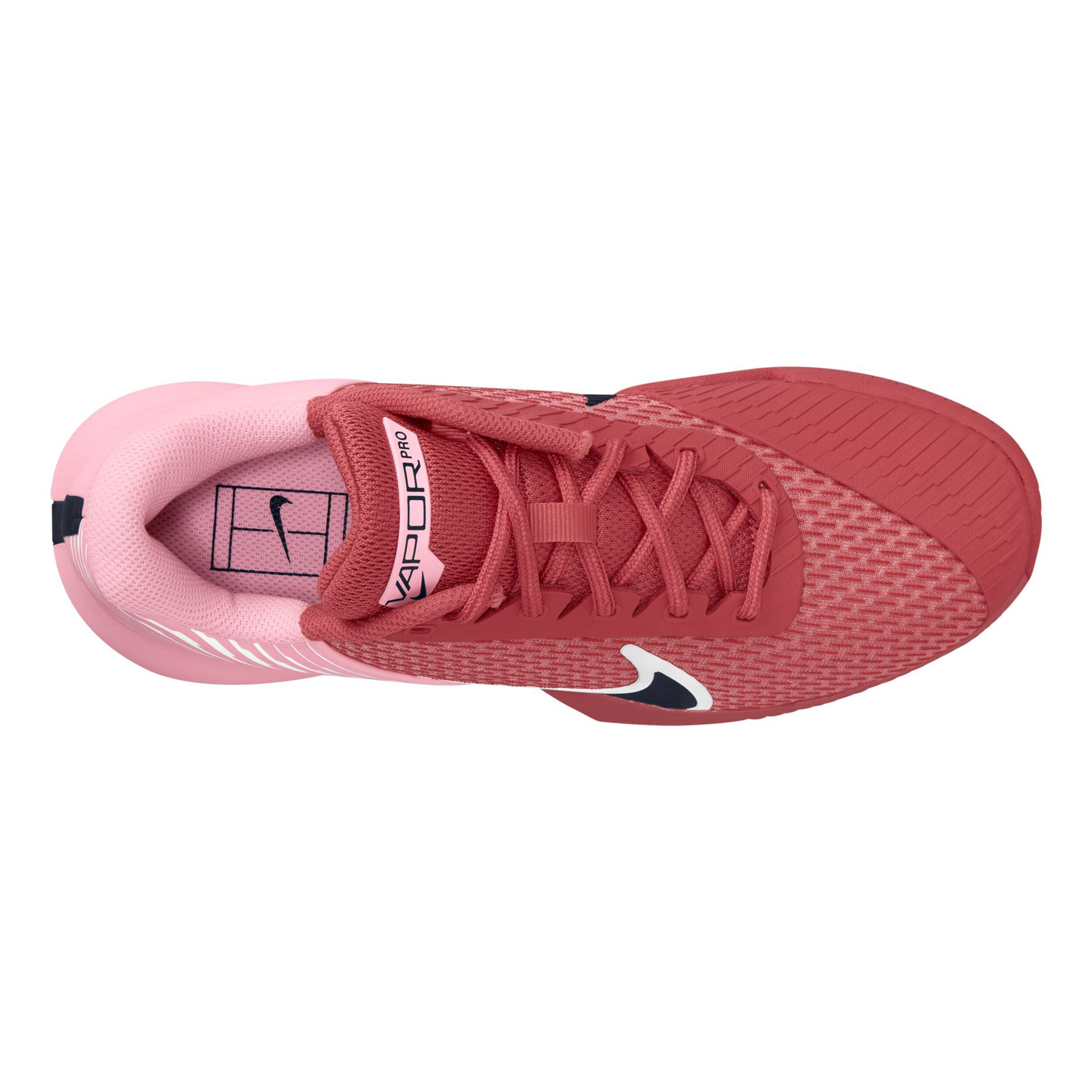 Air Zoom Vapor Pro 2 All Court Shoe Women Dark Red Pink