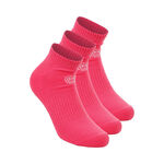 BIDI BADU Tennis socks BIDI BADU Crew Performance Tennis socks 3 Pack -pink