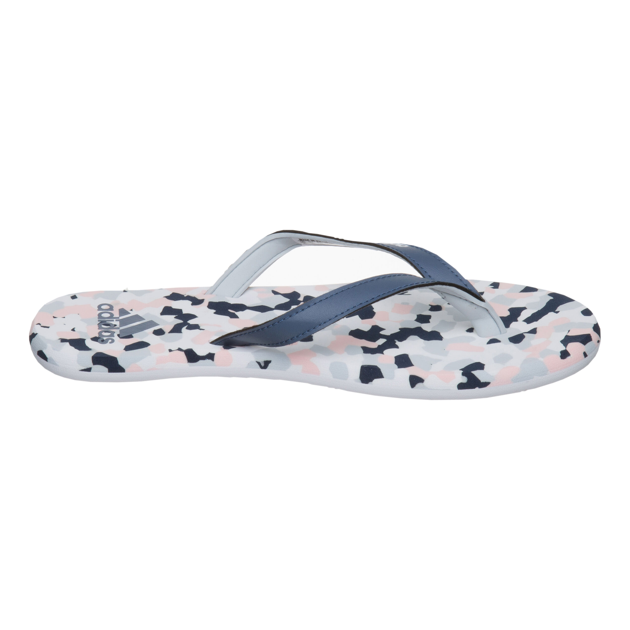 Adidas women grey eezay glitter colourblocked flip-flops new arrivals