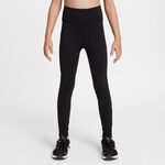 Nike Clothing Nike Dri-FIT One All Over Print Tight Girls-Black,Pink