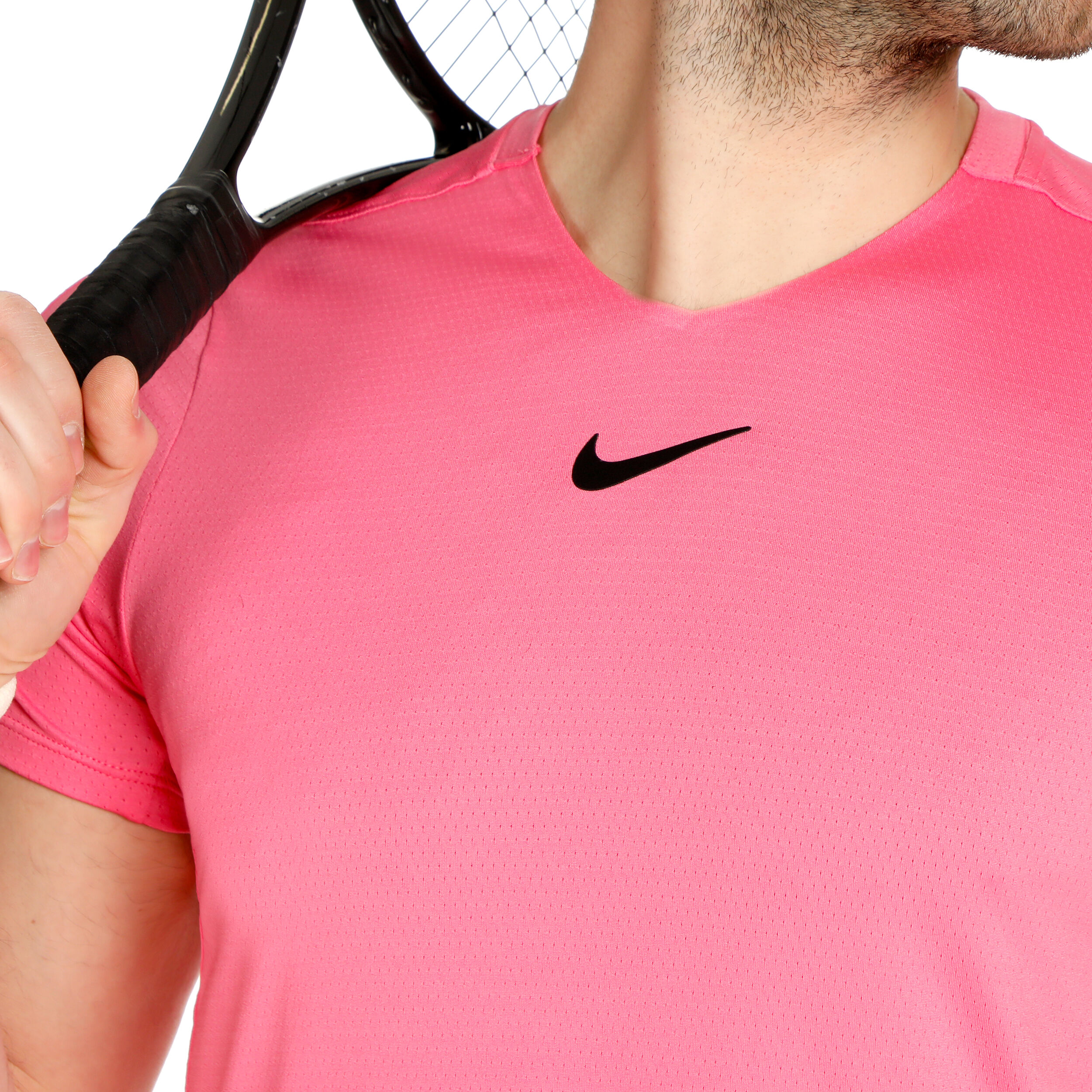 Pink nike compression shirt online