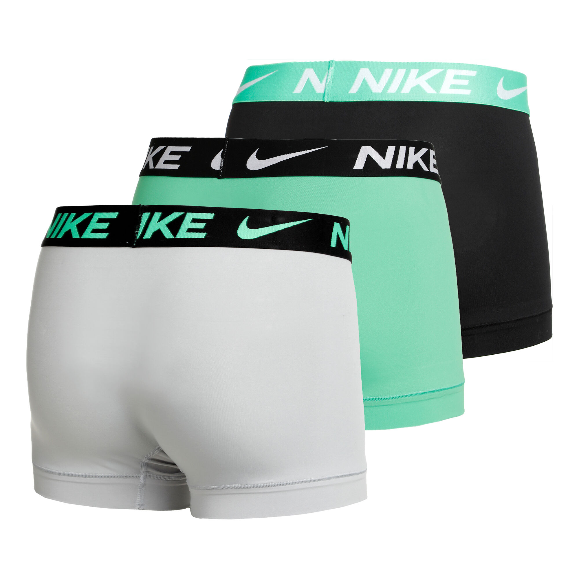 Nike 3-pack boxer shorts homme noir/bleu/lime - KUW