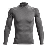 Under Armour Clothing Under Armour Heatgear Comp Mock Long Sleeve Men-Grey