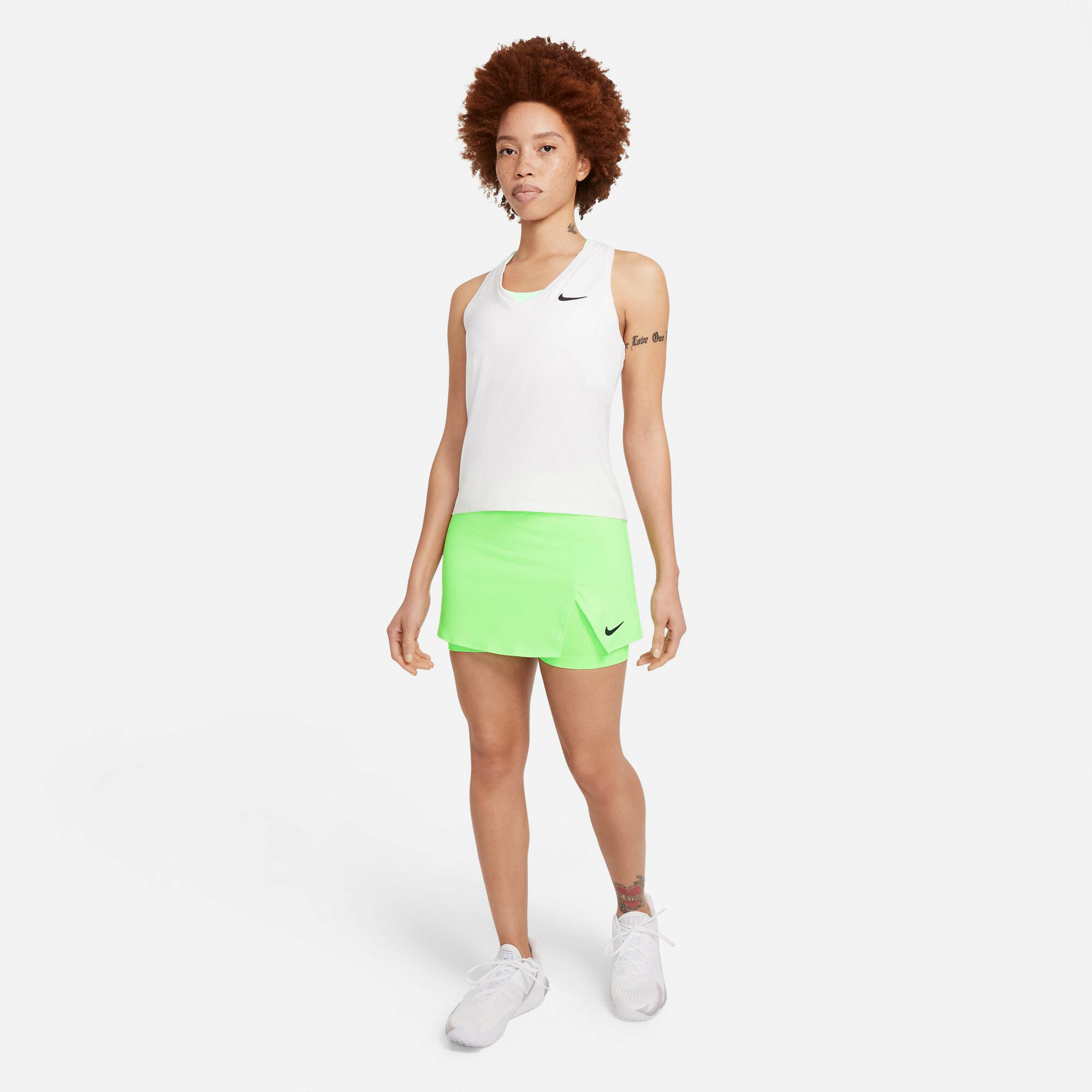 Dri Fit Victory Skirt Women Neon Green