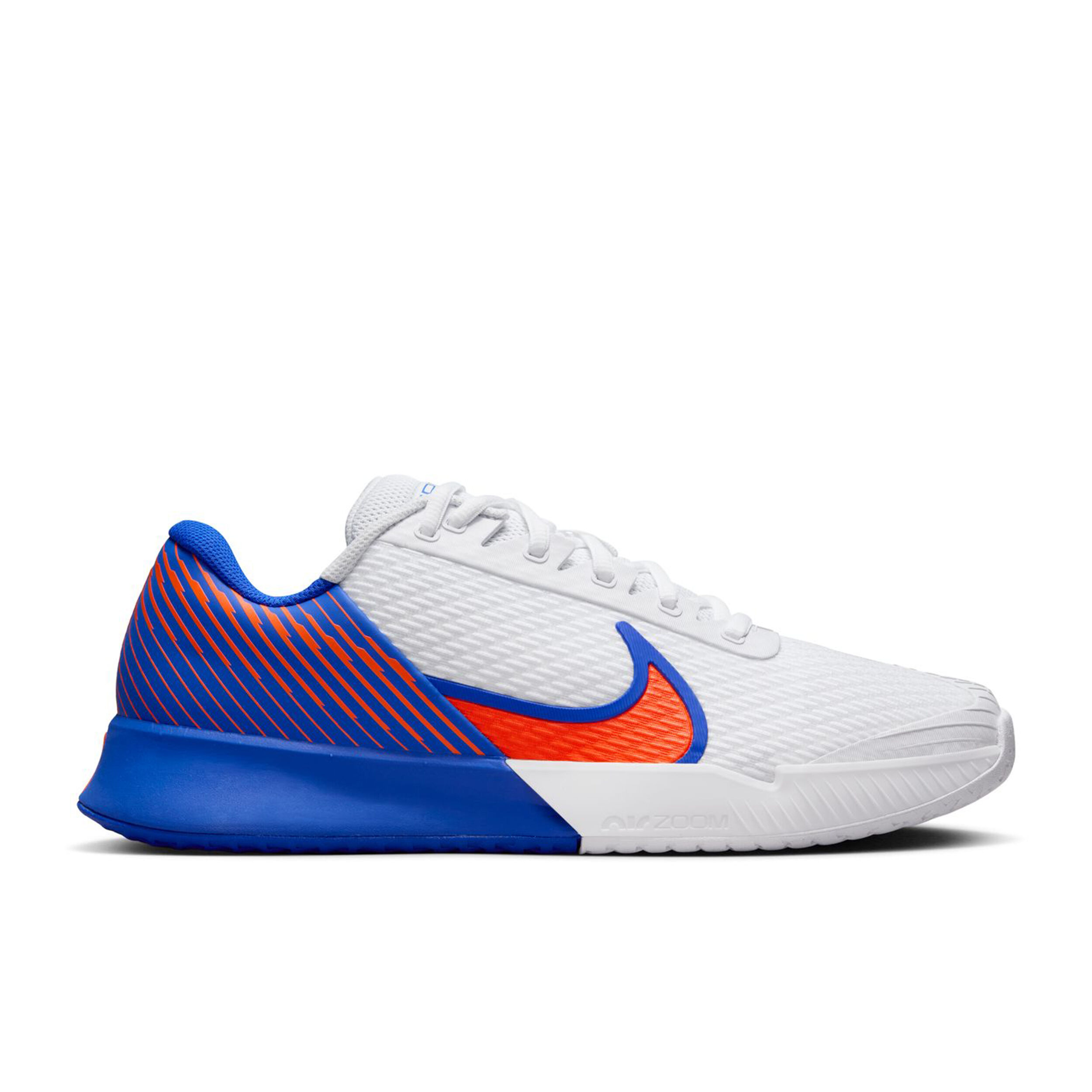 Nike men's air vapor advantage tennis shoes - white/blue outlet