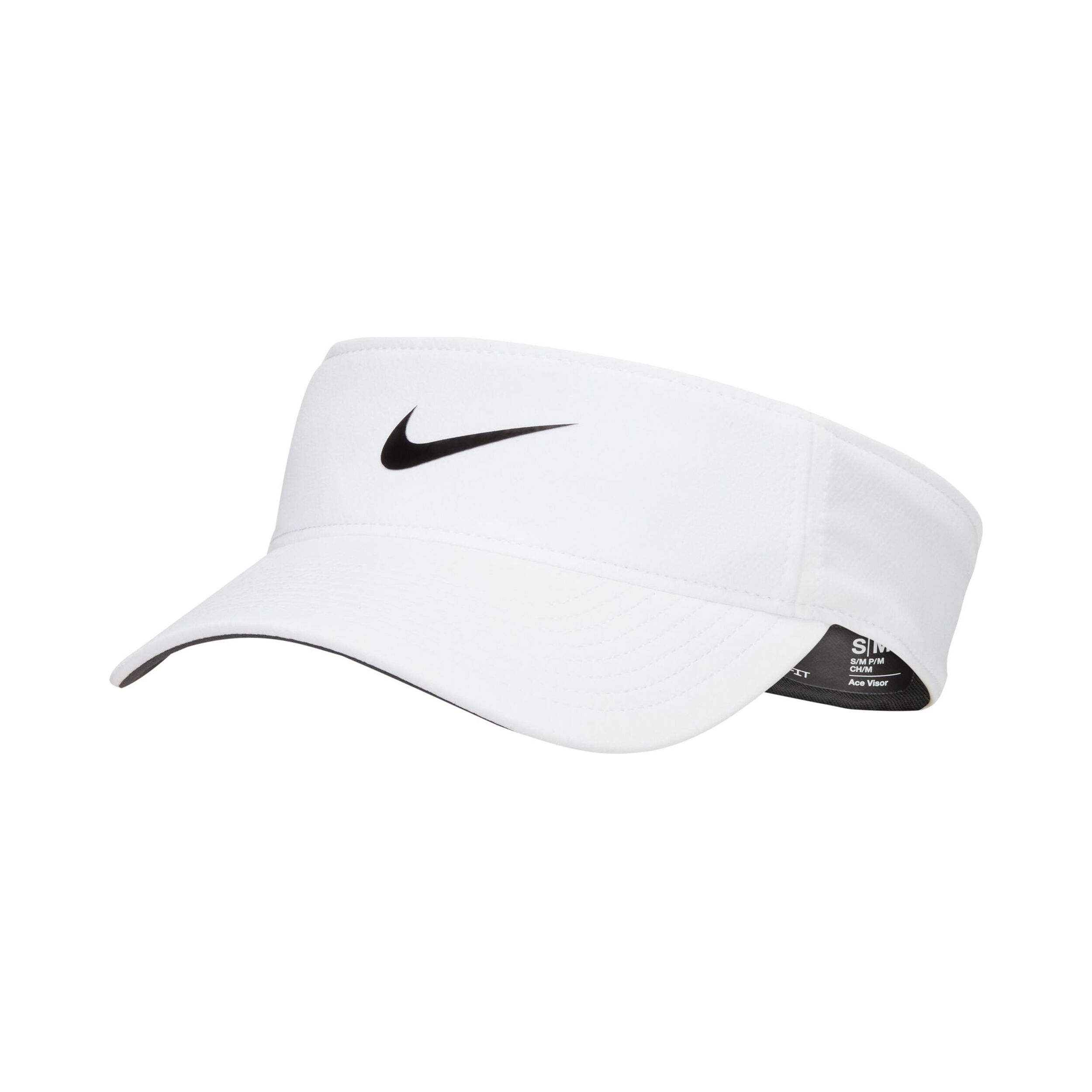 White nike shop visor mens
