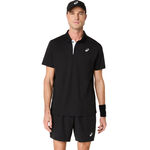 ASICS Clothing ASICS Court Polo Men-Black